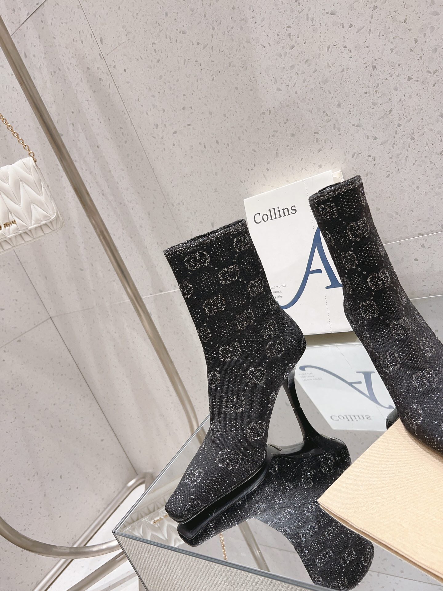 古驰 Gucci 经典高奢皮鞋鞋履高跟鞋 #10FD4645 6