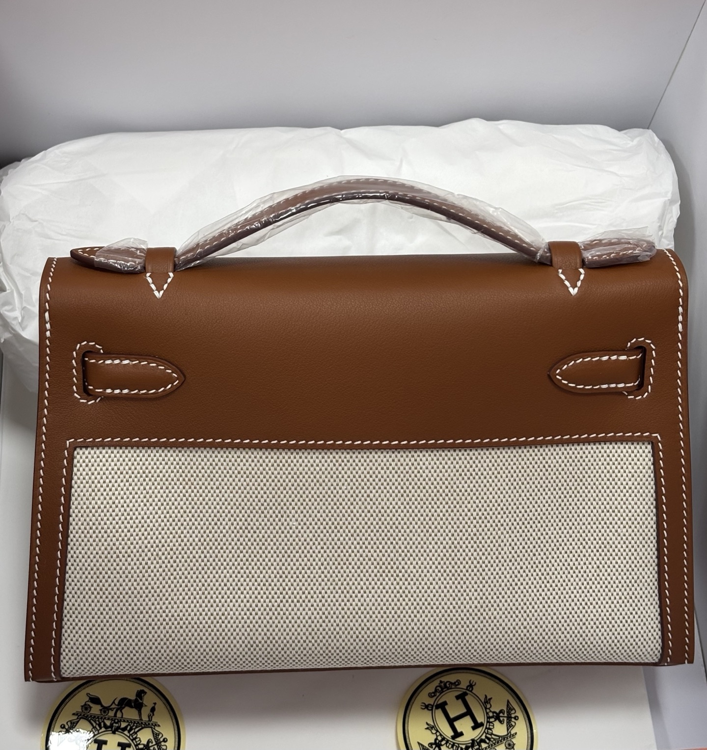 Hermes Kelly Gold swift leather shoulder everyday