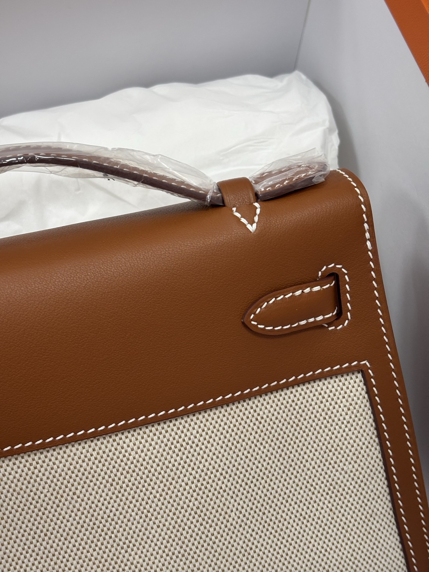 Hermes Kelly Gold swift leather shoulder everyday