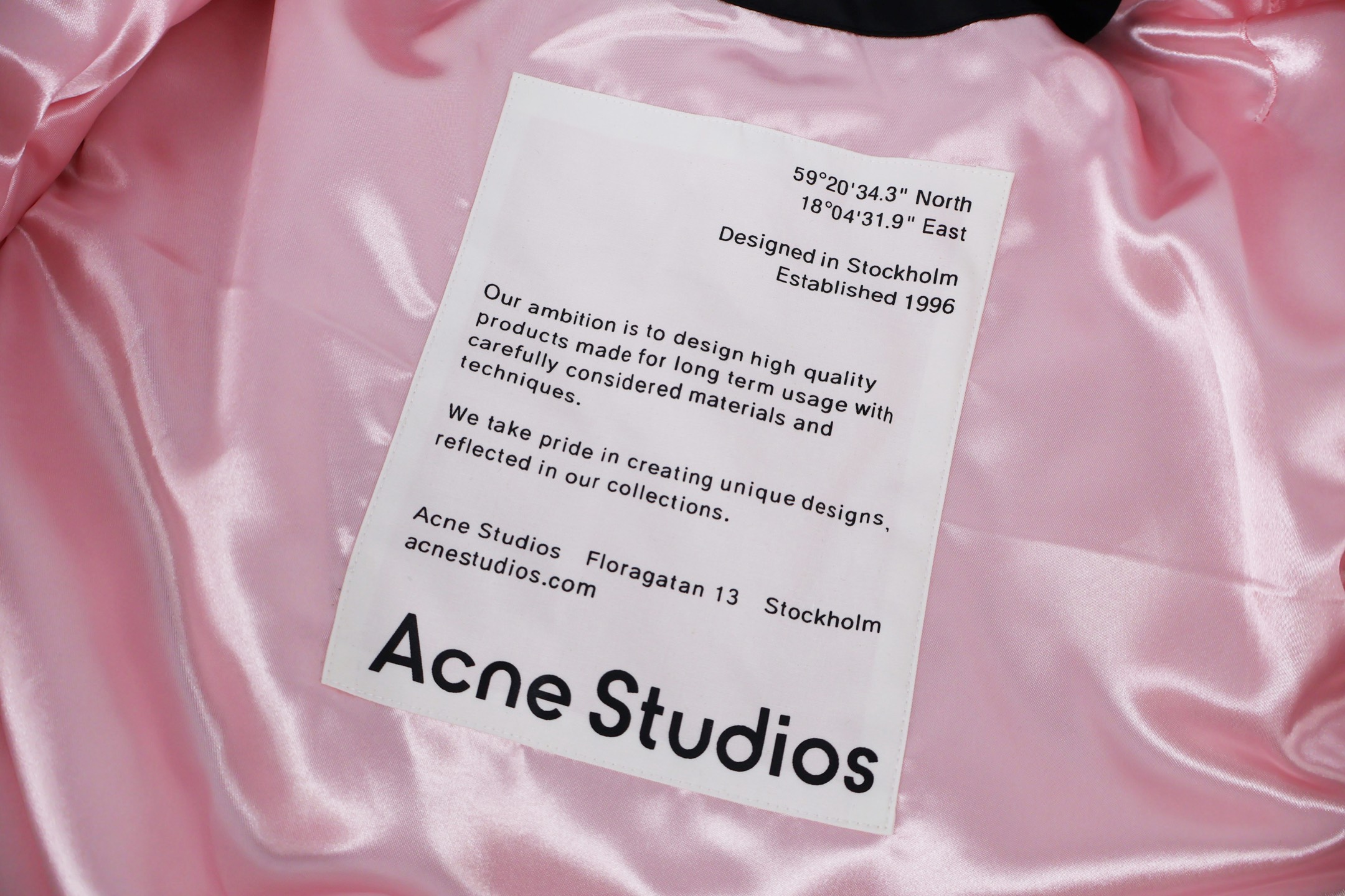 아크네스튜디오 남성 자켓 155367 Acne Studios Jacket 상세 이미지 3