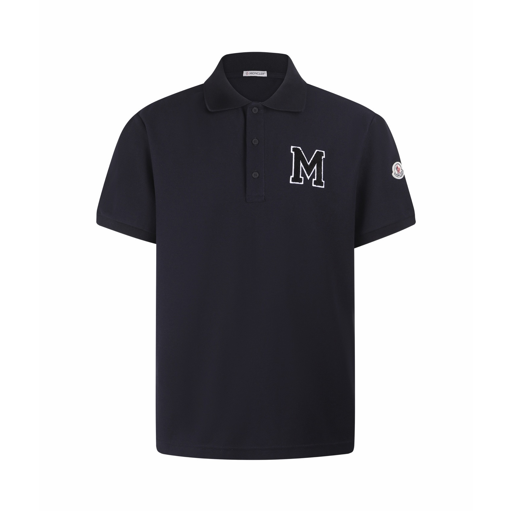 몽클레어 로고 자수 코튼 폴로셔츠 19515 Moncler T Shirt