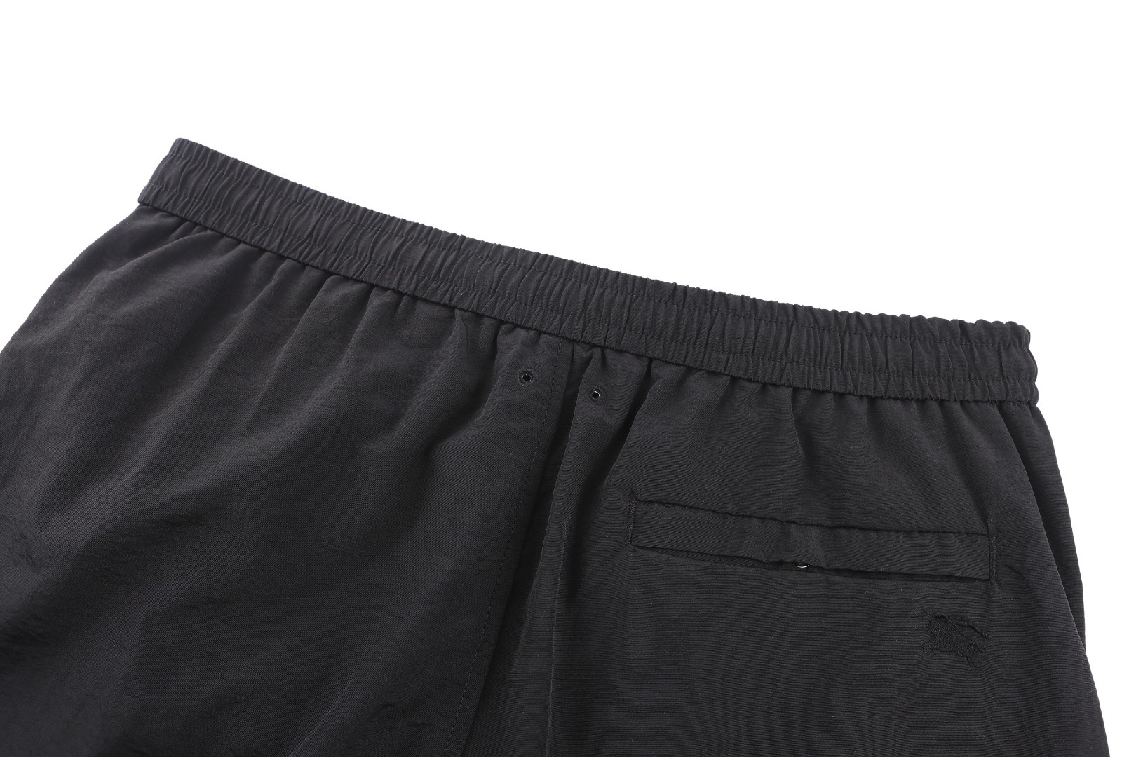 버버리 체크 사이드 패널 드로스트링 남성 반바지 상세 이미지 4