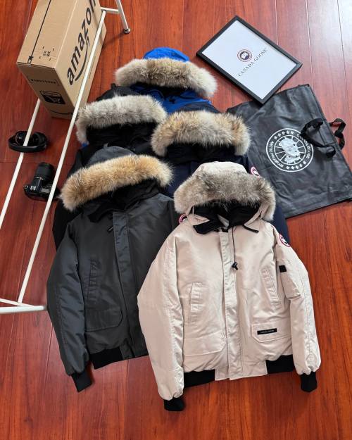 Canada Goose Chilliwack Bomber Jacket with Fur Hood, Various Colors 1 Canada Goose Chilliwack Bomber Jacket with Fur Hood, Various Colors
