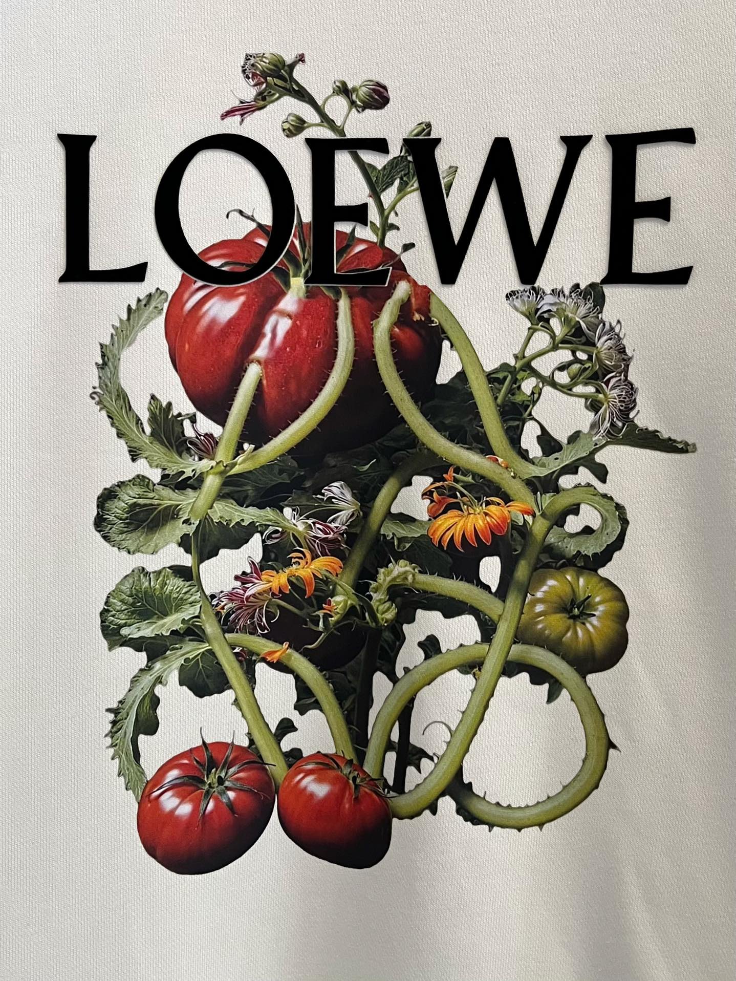 LOEWE罗意威秋冬新款高克重380克重磅卫衣出货啦！！定制高克重纯棉卫衣面料搭配当下流行重工工艺做工走