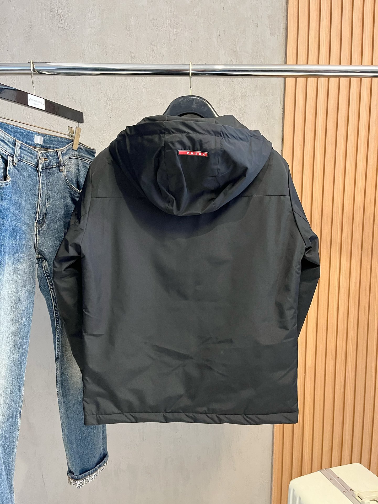 普拉达 三标齐全 2024冬季新款棉服加棉外套,秀场新品 9