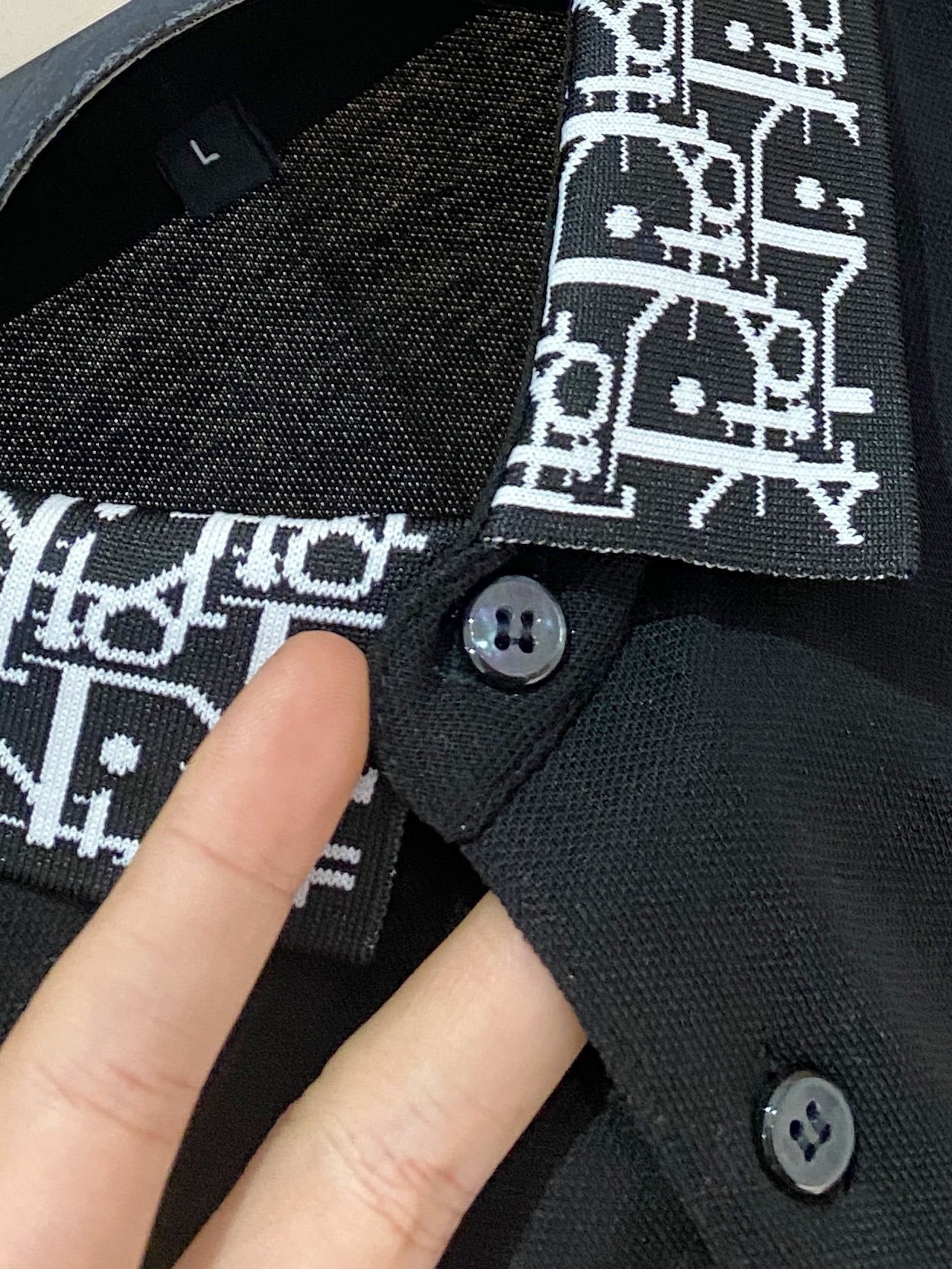迪奥 2025ss夏季新款字母logo男士翻领Polo衫!经典商务男款,高端男装的天花板级别的商务男
