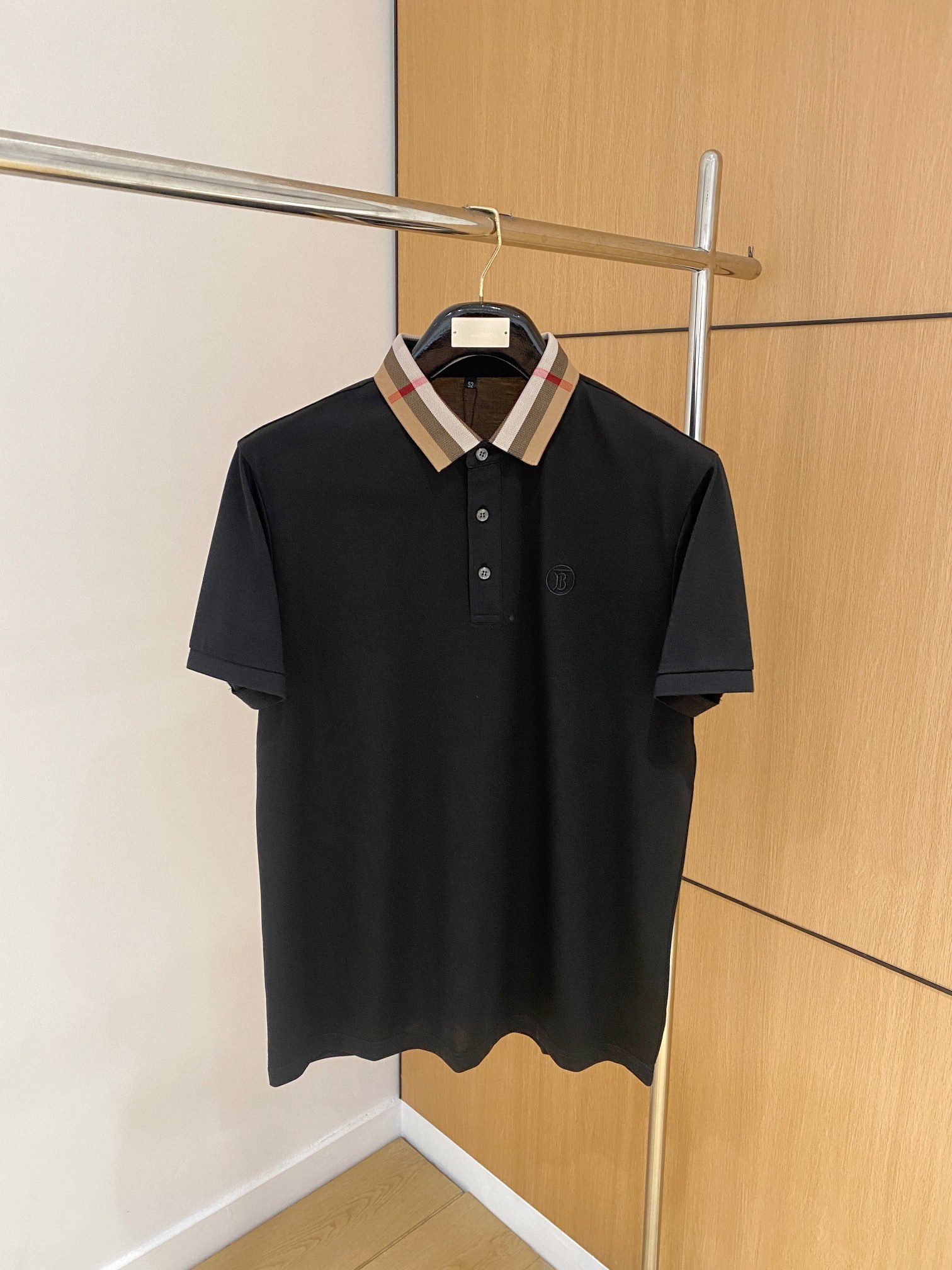 巴宝莉 2025ss夏季新款字母logo男士翻领Polo衫!经典商务男款,高端男装的天花板级别的商务