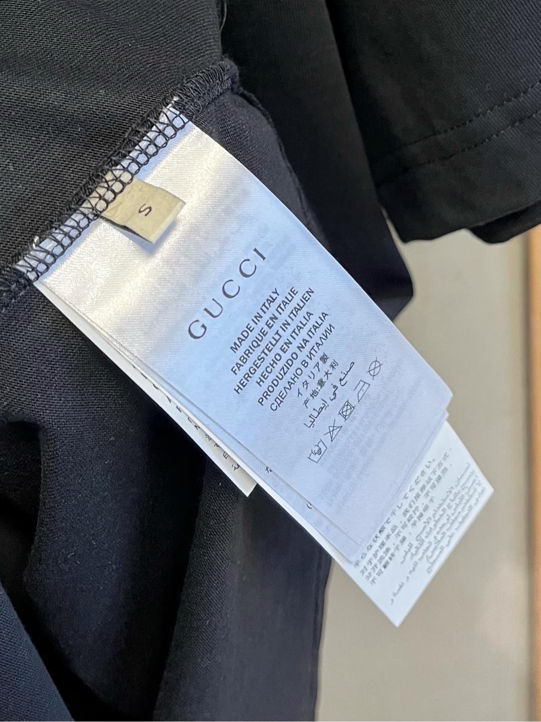  Gucci古驰  单穿打底都是首选 高定面料 240克纯棉 2025春夏新品短袖🍃时尚经典圆领短袖👍🏻