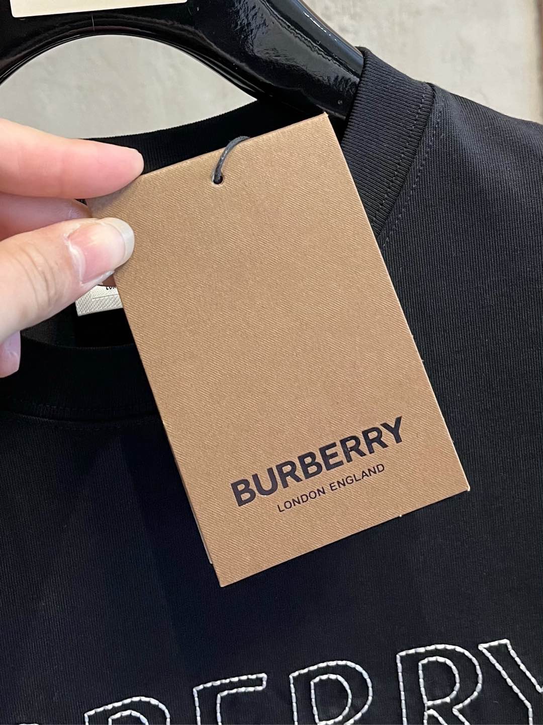  BBR 巴宝莉 单穿打底都是首选 高定面料 240克纯棉 2025春夏新品短袖🍃时尚经典圆领短袖👍🏻时