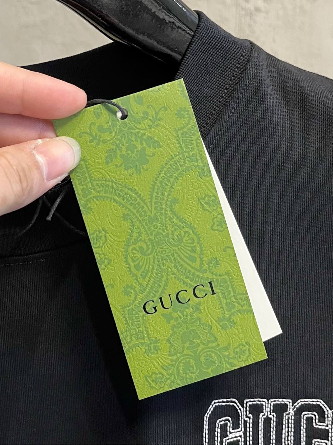  Gucci古驰  单穿打底都是首选 高定面料 240克纯棉 2025春夏新品短袖🍃时尚经典圆领短袖👍🏻