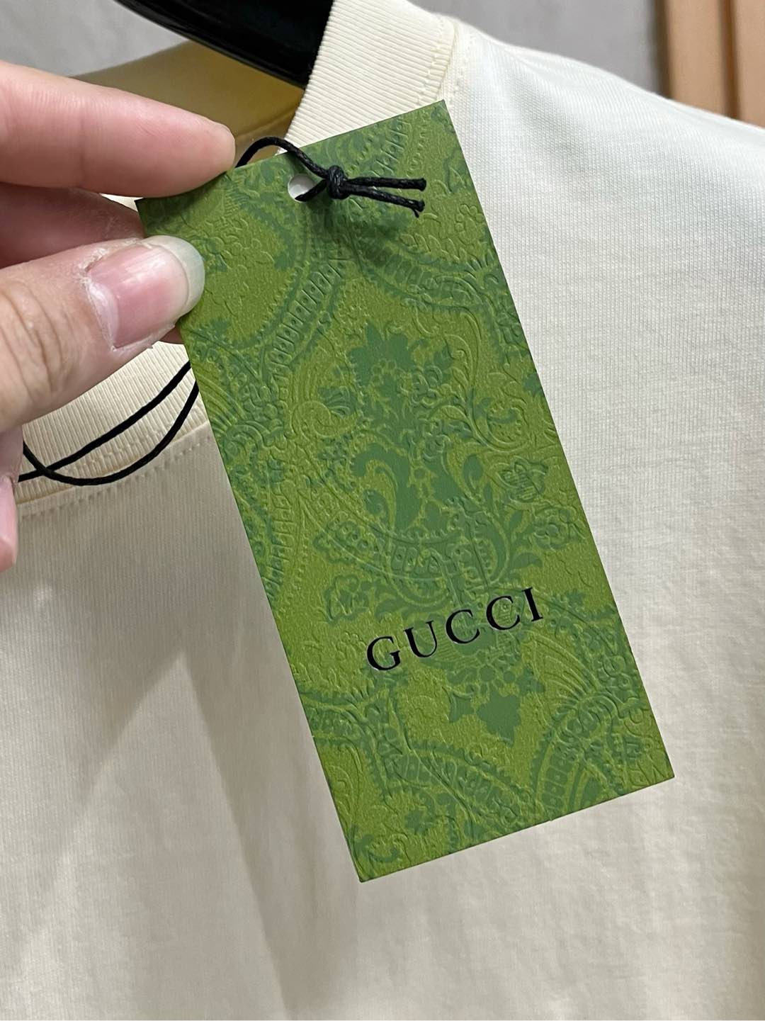  Gucci古驰  单穿打底都是首选 高定面料 240克纯棉 2025春夏新品短袖🍃时尚经典圆领短袖👍🏻