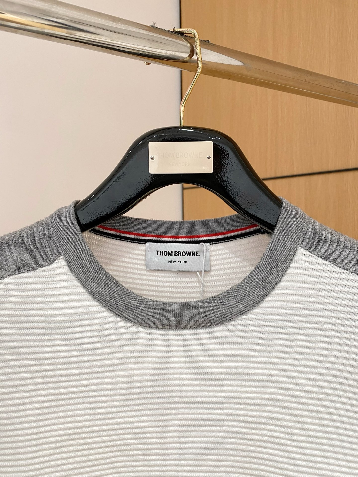 TB 25官网秋冬季最新款圆领毛衣，专柜同步在售爆款！特供羊毛混纺面料.手感舒适.可直接接触皮肤，log