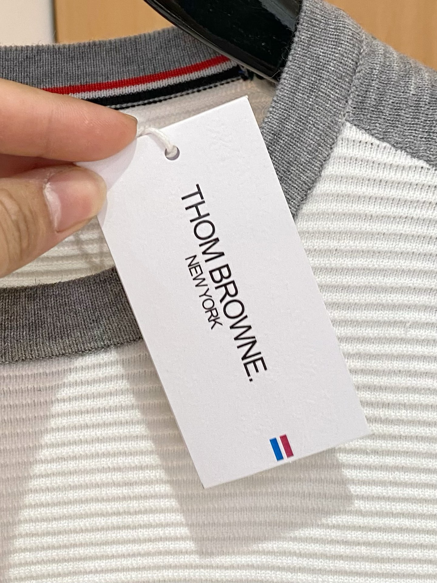 TB 25官网秋冬季最新款圆领毛衣，专柜同步在售爆款！特供羊毛混纺面料.手感舒适.可直接接触皮肤，log