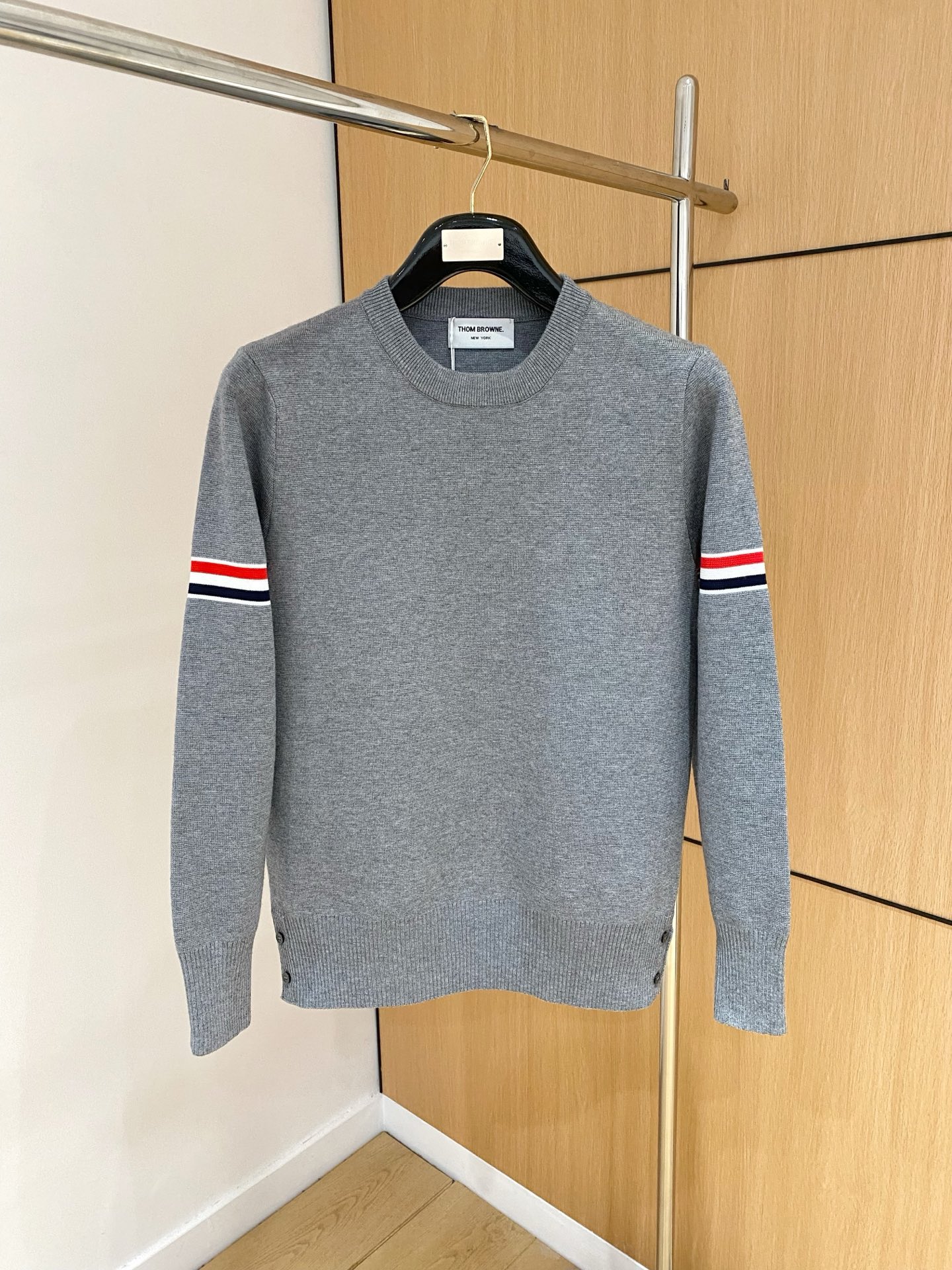 TB 25官网秋冬季最新款圆领毛衣，专柜同步在售爆款！特供羊毛混纺面料.手感舒适.可直接接触皮肤，log