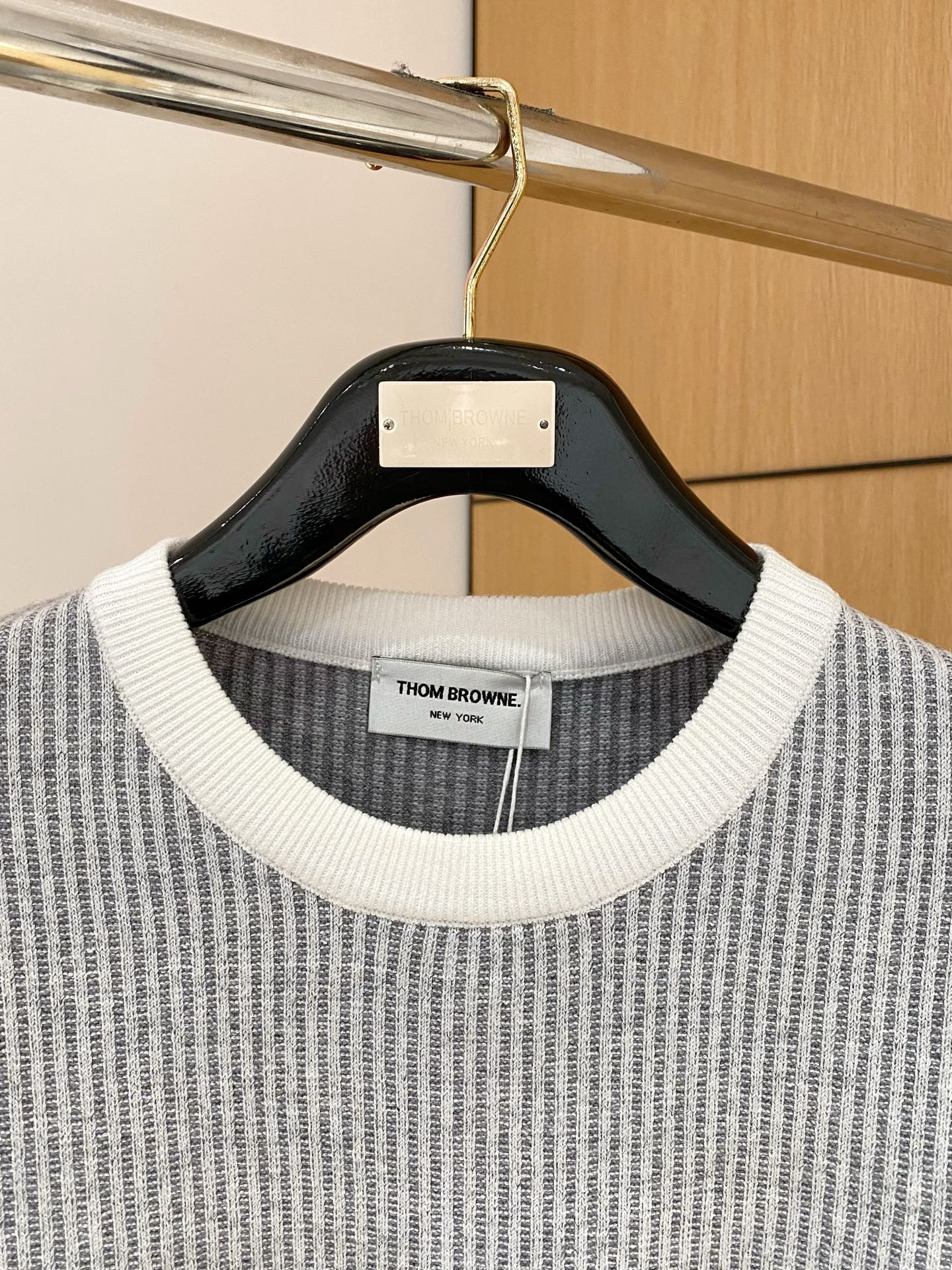 TB 25官网秋冬季最新款圆领毛衣，专柜同步在售爆款！特供羊毛混纺面料.手感舒适.可直接接触皮肤，log