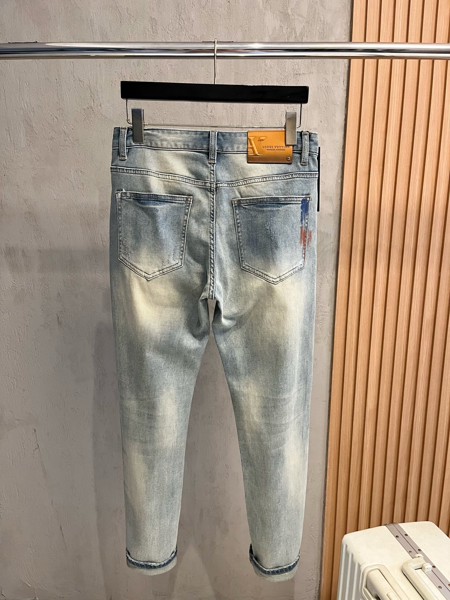  Lv 路易威登 牛仔裤 秋冬 爆款来袭！纯色休闲裤，特供面料. 公务员/上班族/广谱人群均可.全套最新