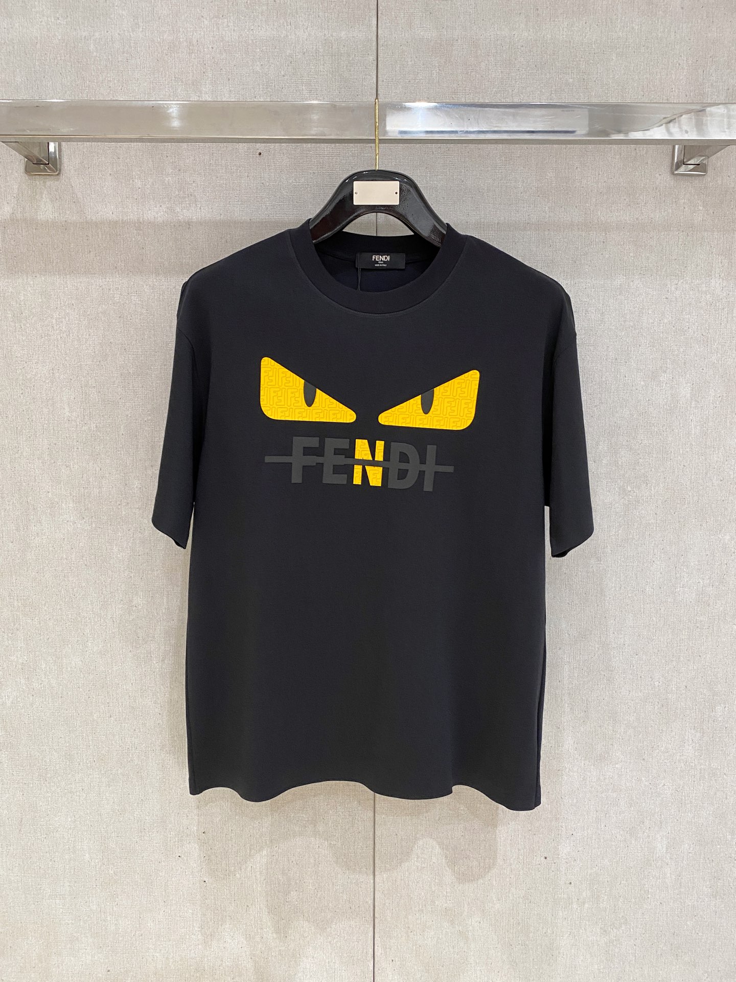 Fendi Classic Logo Cotton T-Shirt - Fashionable & Comfortable, S-XXL 2 i1745597144117 8028 0 0
