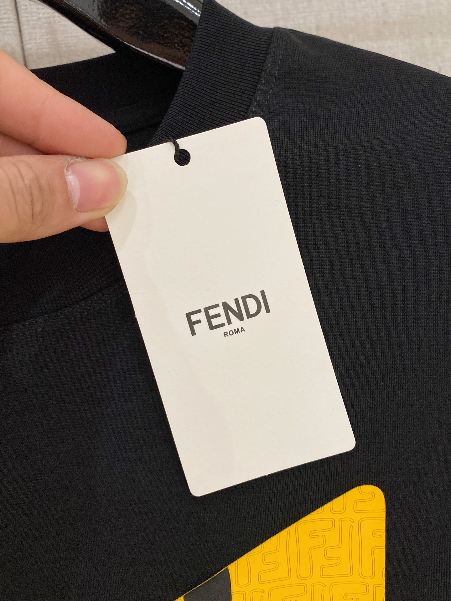 Fendi Classic Logo Cotton T-Shirt - Fashionable & Comfortable, S-XXL 4 i1745597145039 2811 0 5