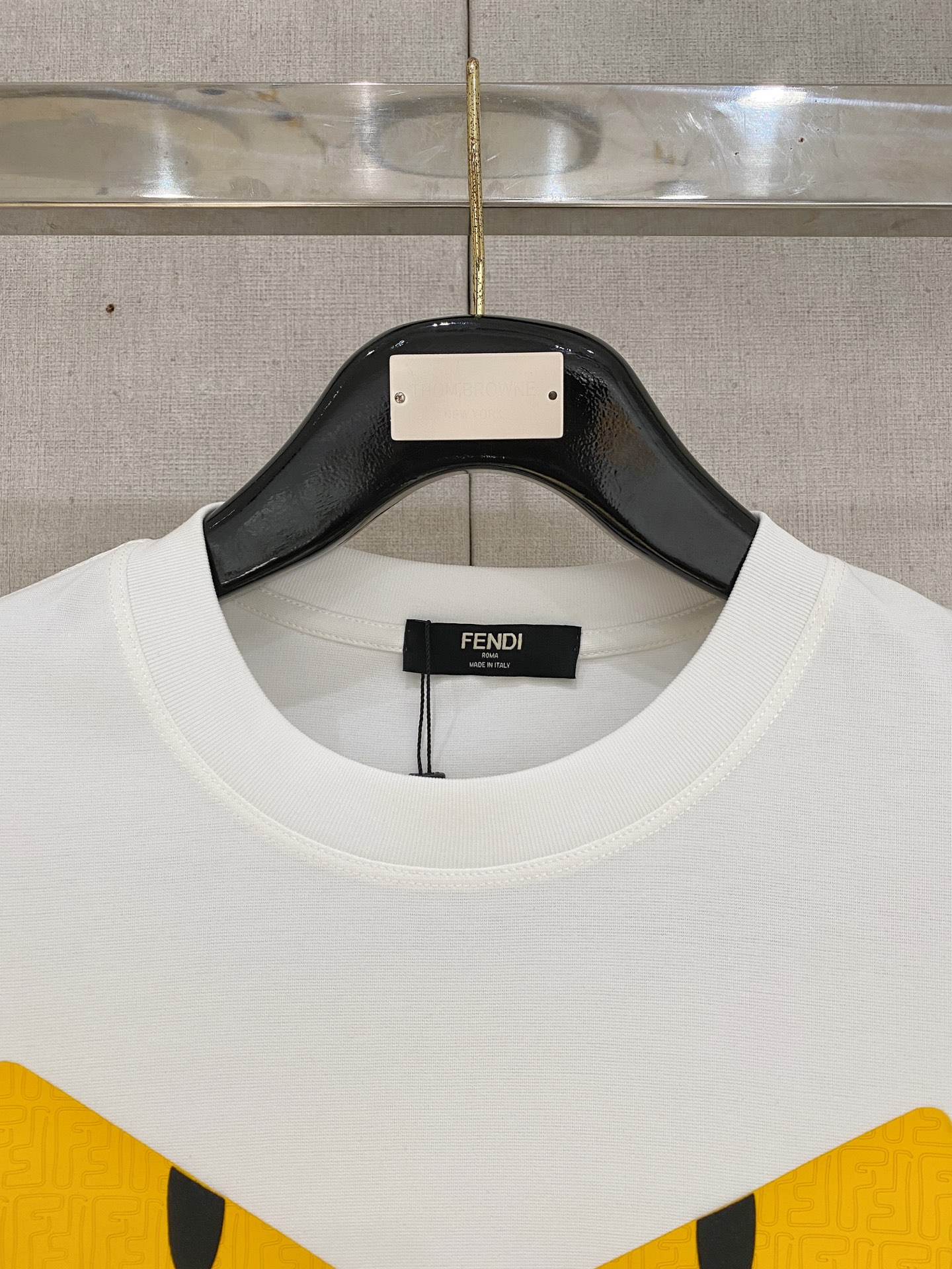 Fendi Classic Logo Cotton Short Sleeve T-Shirt - Stylish & Comfortable 3 i1745597235376 3460 0 1