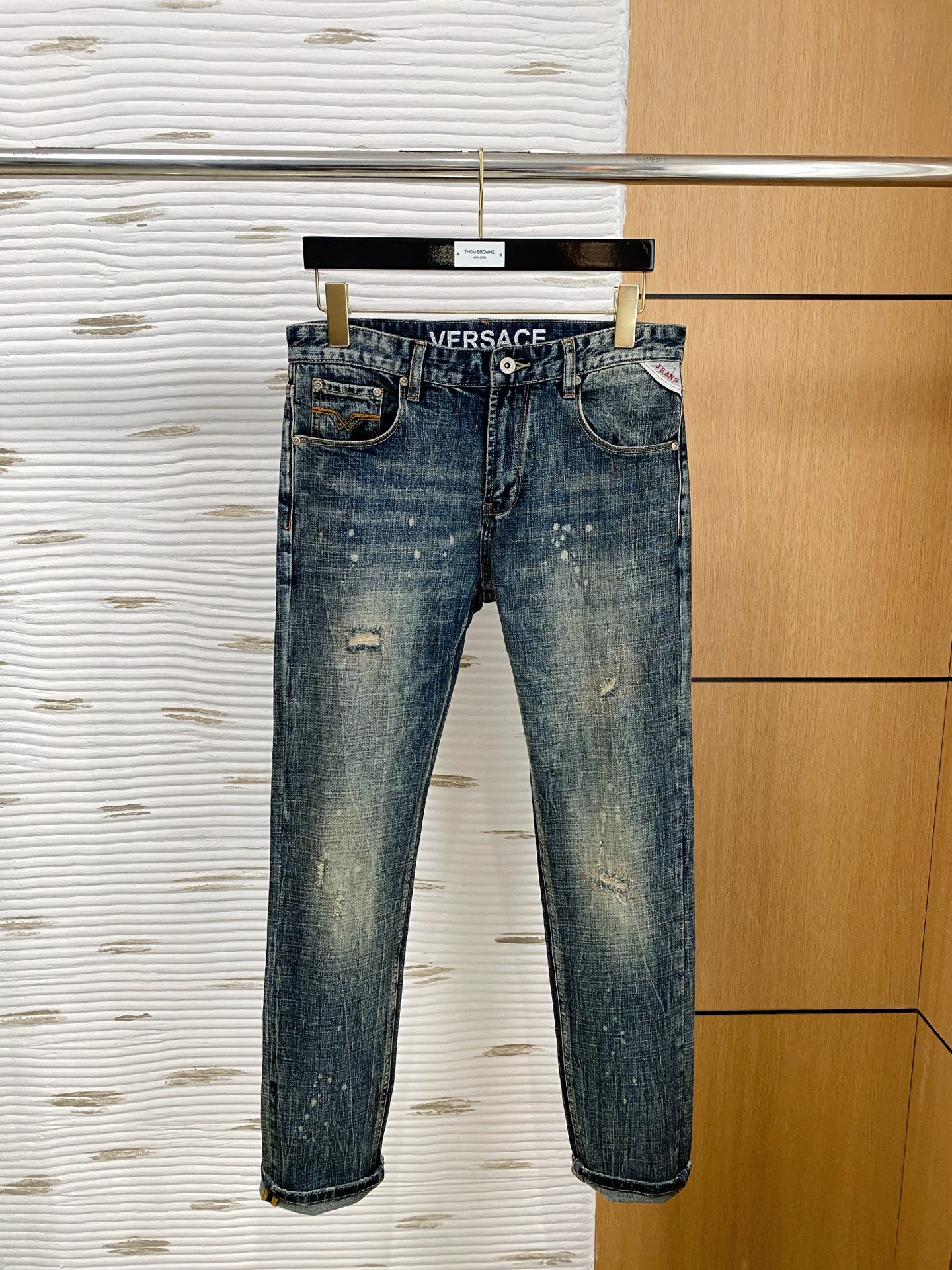 P范思哲【新品】高端独家发售 25SS四季款超燃炸街系列之最牛仔裤  独家隆重推出  原版定制高端品质面