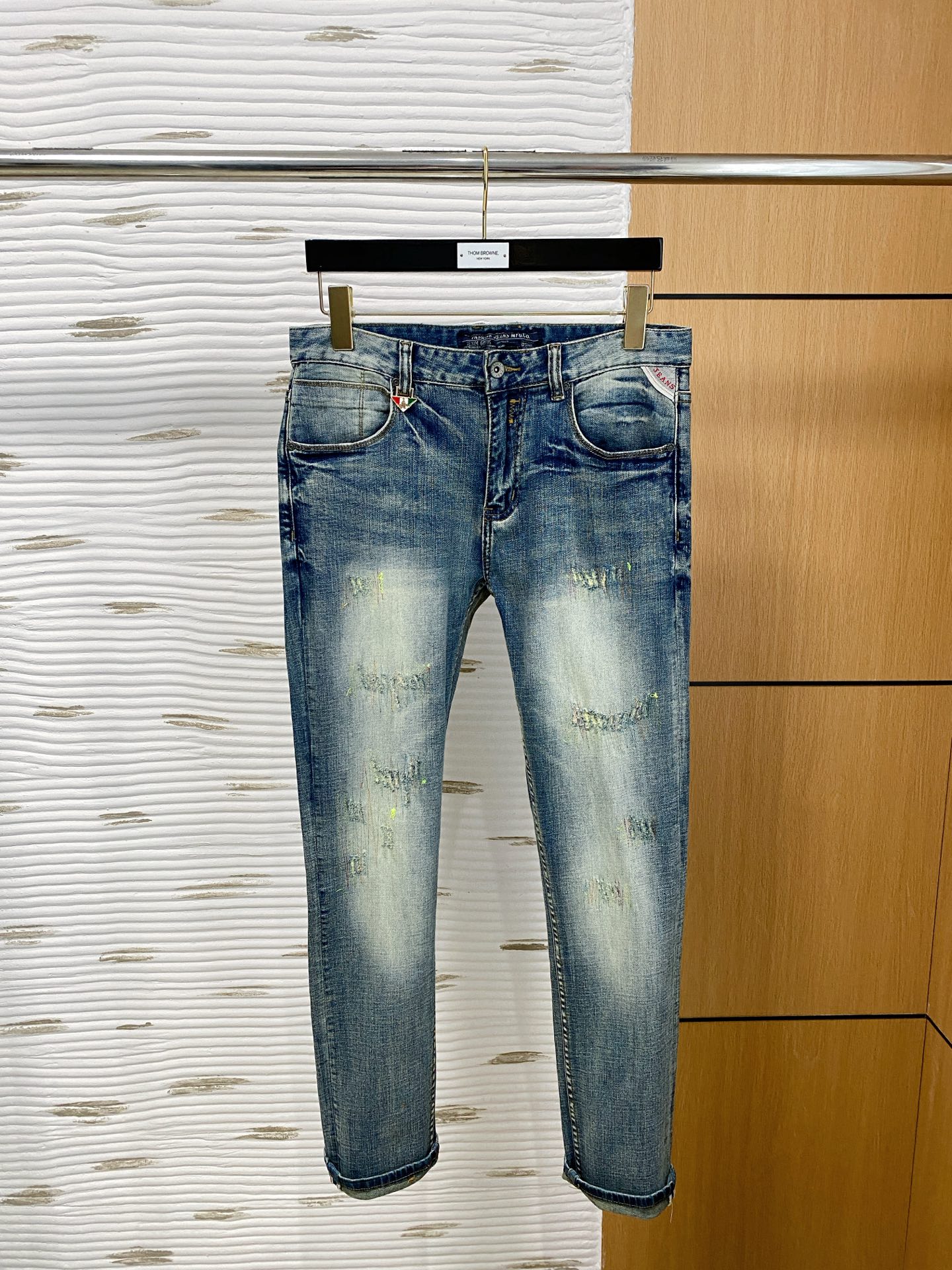 NO:595336,Prada [New Product] High-end Exclusive Sale 25SS Four Seasons Super Burning Street Series Jeans Exclusively and Grandly Launched Original Customized High-Quality Fabric Customized Hardware Slim Fit Fabric with Elasticity Micro-Stretch Upper Body Highly Comfortable A Must-Have Item!  Counter sizes 29-38 (no 35, no 37), prada, jeans, alexander wang19860909普拉达【新品】高端独家发售 25SS四季款超燃炸街系列之最牛仔裤 独家隆重推出 原版定制高端品质面料 定制五金版型修身剪裁 面料带弹力 微弹上身舒适度超高 必爆单品！专柜尺码29-38（无35无37）,,prada,jeans,alexander wang,Men's clothing