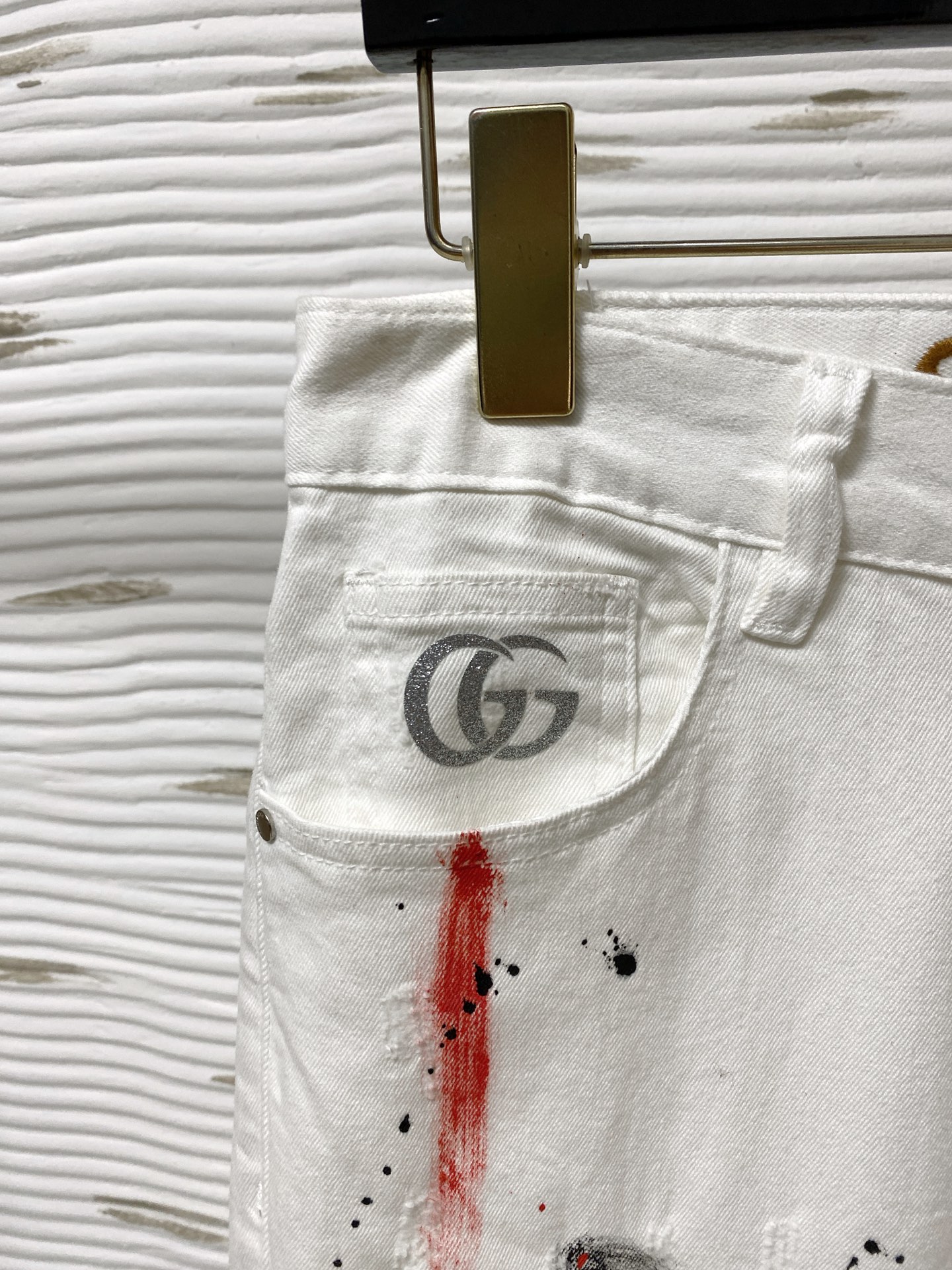 P古驰【新品】高端独家发售 25SS四季款超燃炸街系列之最牛仔裤  独家隆重推出  原版定制高端品质面料
