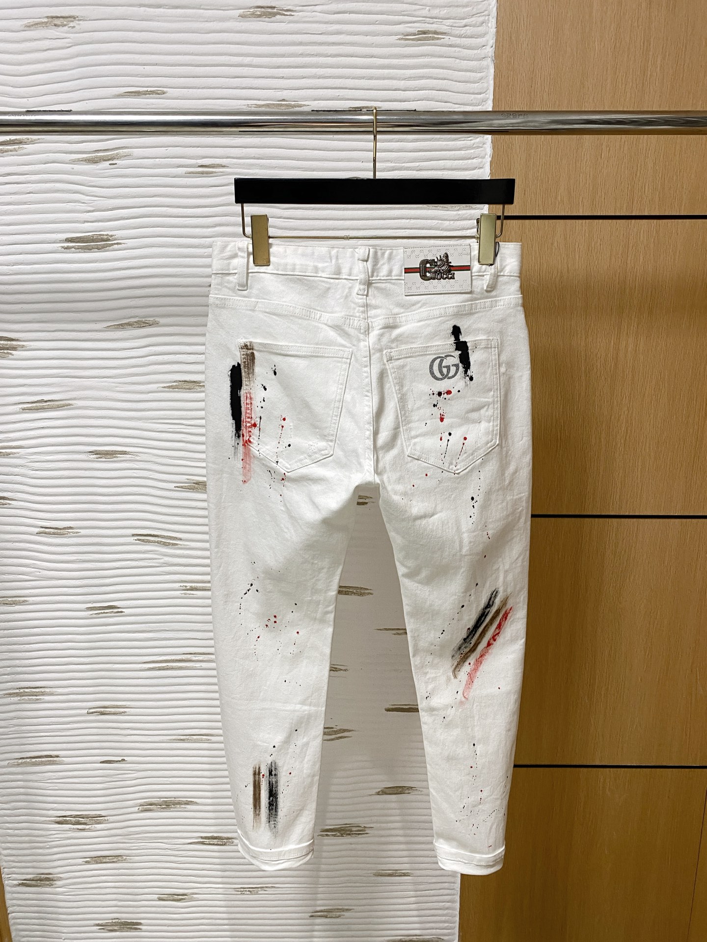 P古驰【新品】高端独家发售 25SS四季款超燃炸街系列之最牛仔裤  独家隆重推出  原版定制高端品质面料