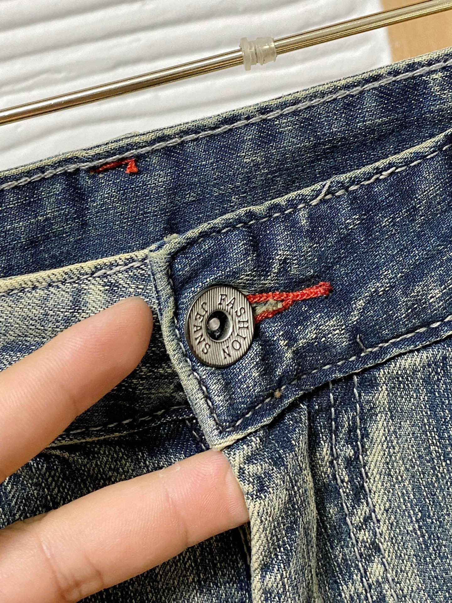 P芬迪【新品】高端独家发售 25SS四季款超燃炸街系列之最牛仔裤  独家隆重推出  原版定制高端品质面料