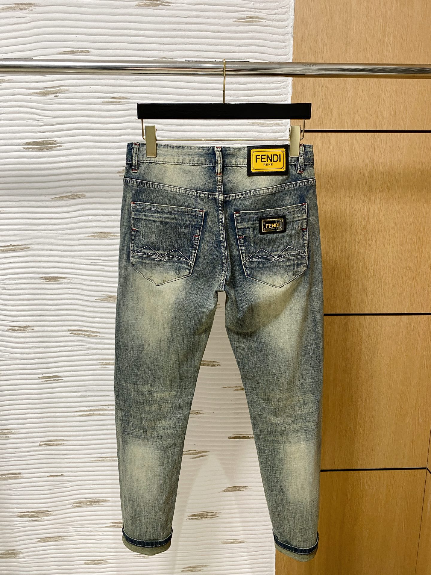 P芬迪【新品】高端独家发售 25SS四季款超燃炸街系列之最牛仔裤  独家隆重推出  原版定制高端品质面料