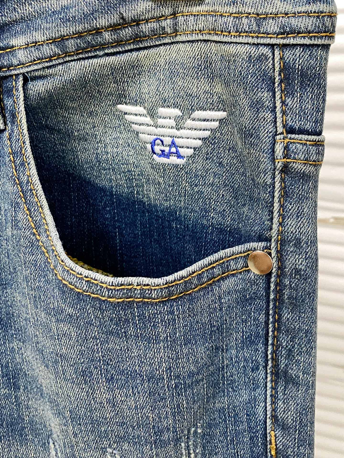 P阿玛尼【新品】高端独家发售 25SS四季款超燃炸街系列之最牛仔裤  独家隆重推出  原版定制高端品质面