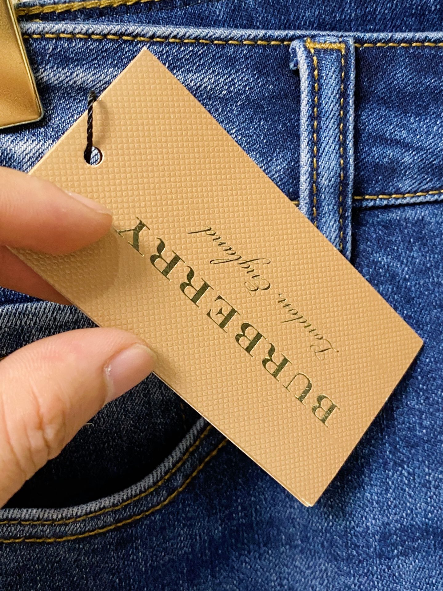 Burberry 25SS Denim Jeans: Slim Fit, Stretch Fabric, Sizes 29-38 6 i1746855270202 8328 0 4