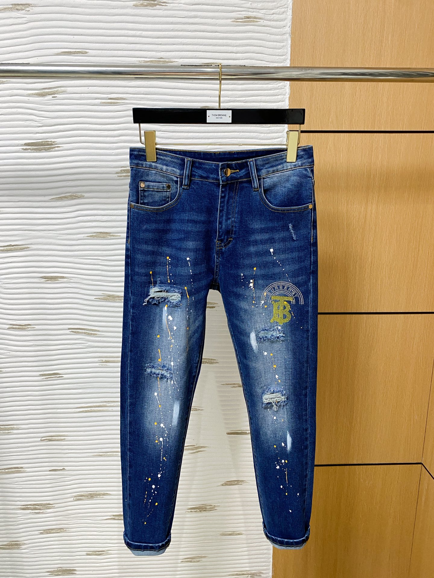 Burberry 25SS Denim Jeans: Slim Fit, Stretch Fabric, Sizes 29-38 2 i1746855329103 571 0 0