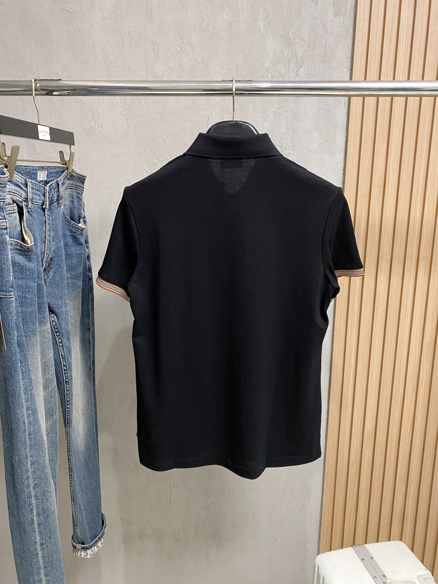  巴宝莉 2025ss夏季新款字母logo男士翻领Polo衫！经典商务男款，高端男装的天花板级别的商务男