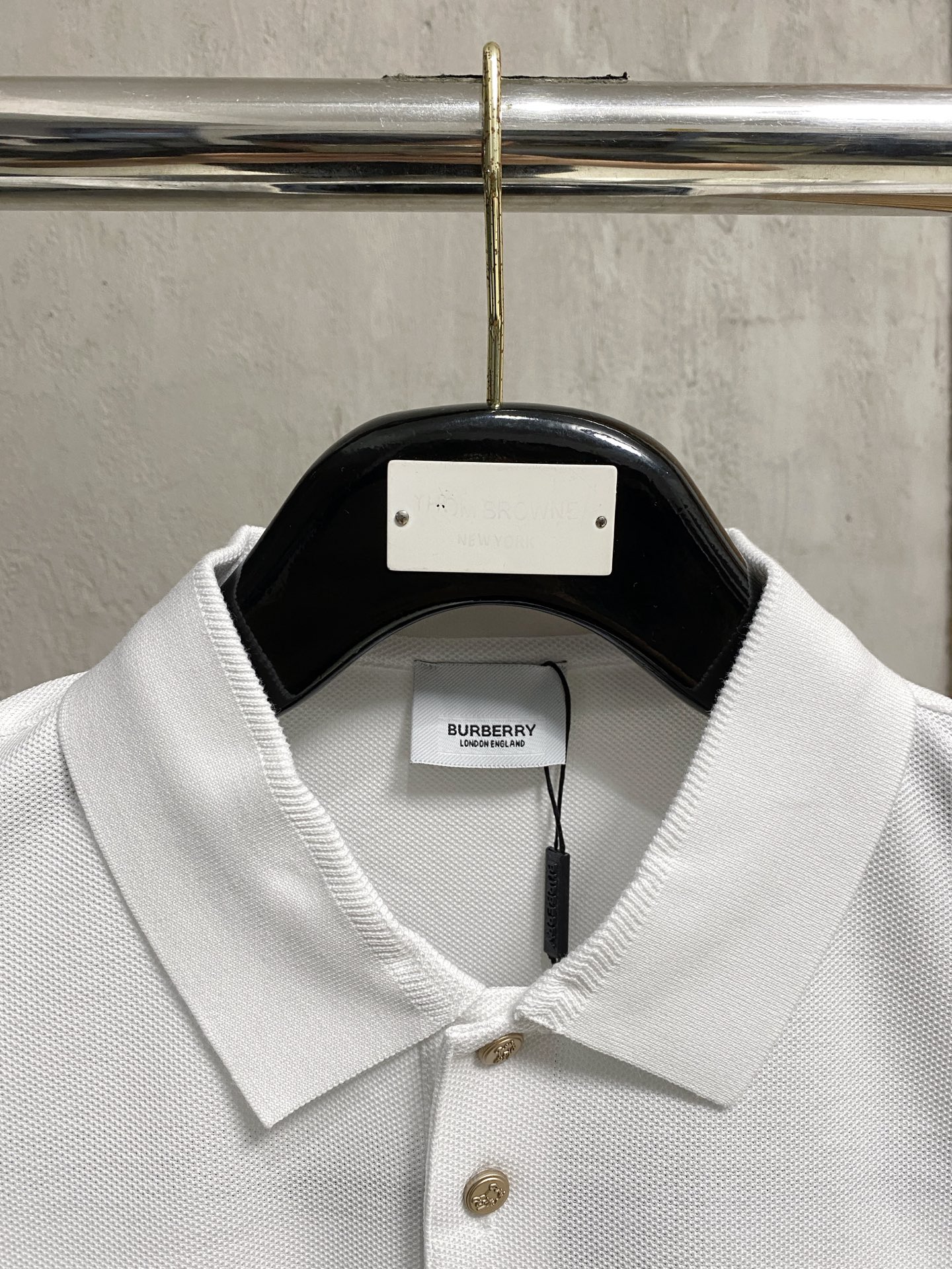  巴宝莉 2025ss夏季新款字母logo男士翻领Polo衫！经典商务男款，高端男装的天花板级别的商务男