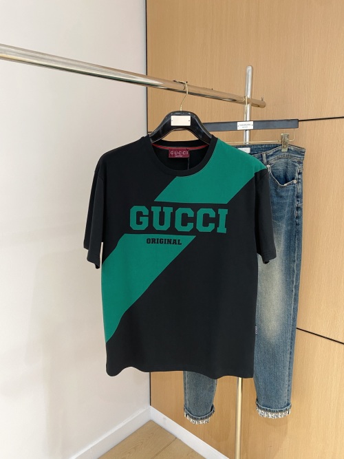 Gucci 2025 Summer New Short Sleeve T-shirt,Unique Art Series,Unisex Design 1 Gucci 2025 Summer New Short Sleeve T-shirt,Unique Art Series,Unisex Design