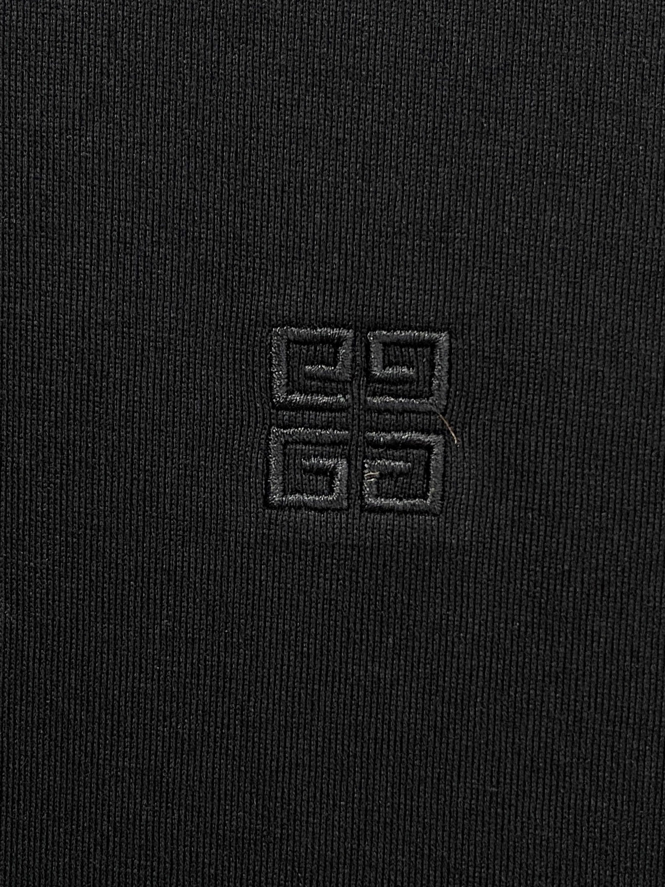 P纪梵希25ss【新品】💐纸盒包装！圆领短袖T恤11对版面料毛圈高克重百分百纯棉 提前做过预缩水1×1双
