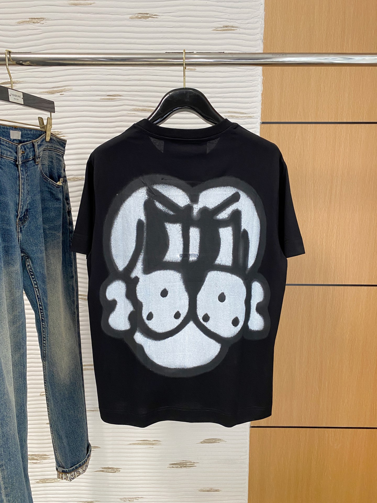P纪梵希25ss【新品】💐纸盒包装！圆领短袖T恤11对版面料毛圈高克重百分百纯棉 提前做过预缩水1×1双