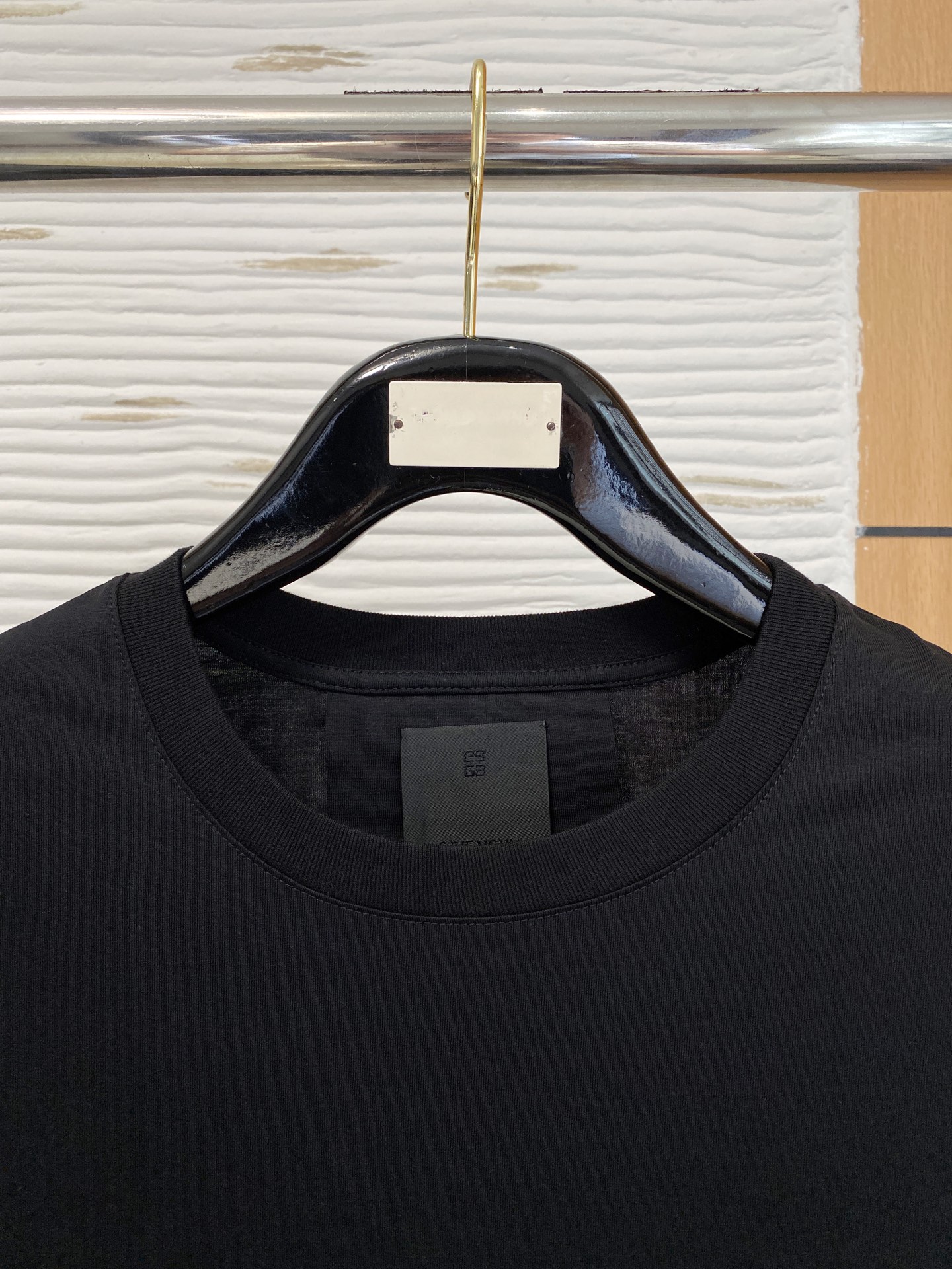 P纪梵希25ss【新品】💐纸盒包装！圆领短袖T恤11对版面料毛圈高克重百分百纯棉 提前做过预缩水1×1双