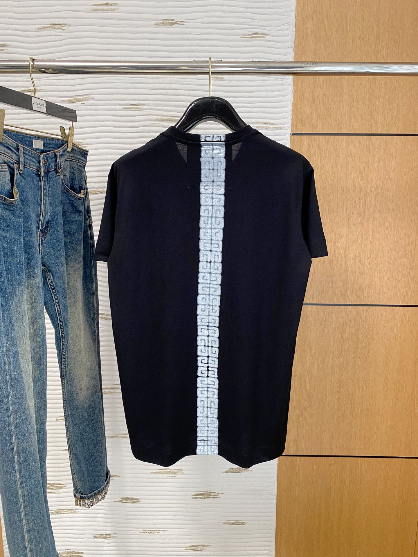 P纪梵希25ss【新品】💐纸盒包装！圆领短袖T恤11对版面料毛圈高克重百分百纯棉 提前做过预缩水1×1双