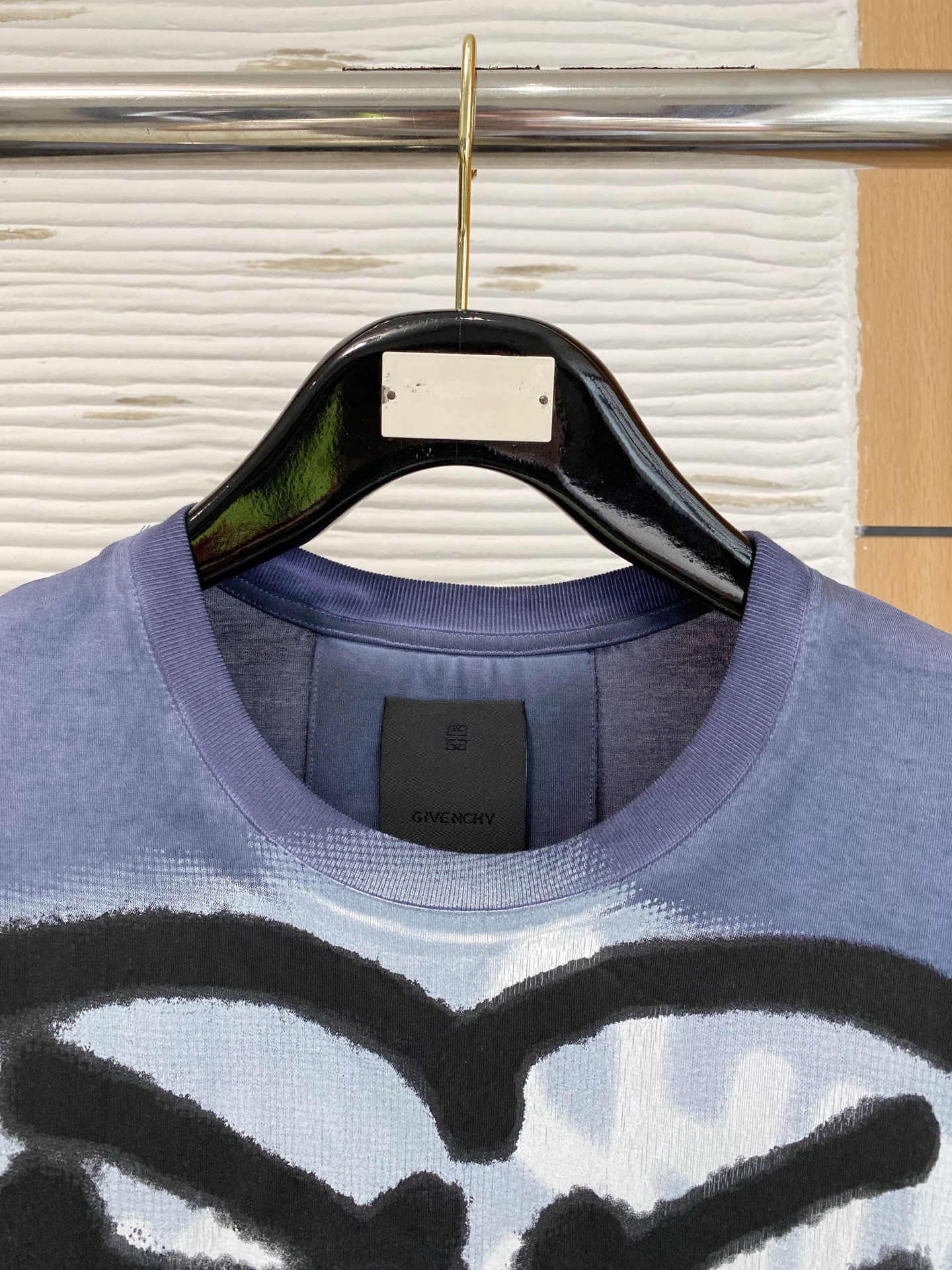 P纪梵希25ss【新品】💐纸盒包装！圆领短袖T恤11对版面料毛圈高克重百分百纯棉 提前做过预缩水1×1双