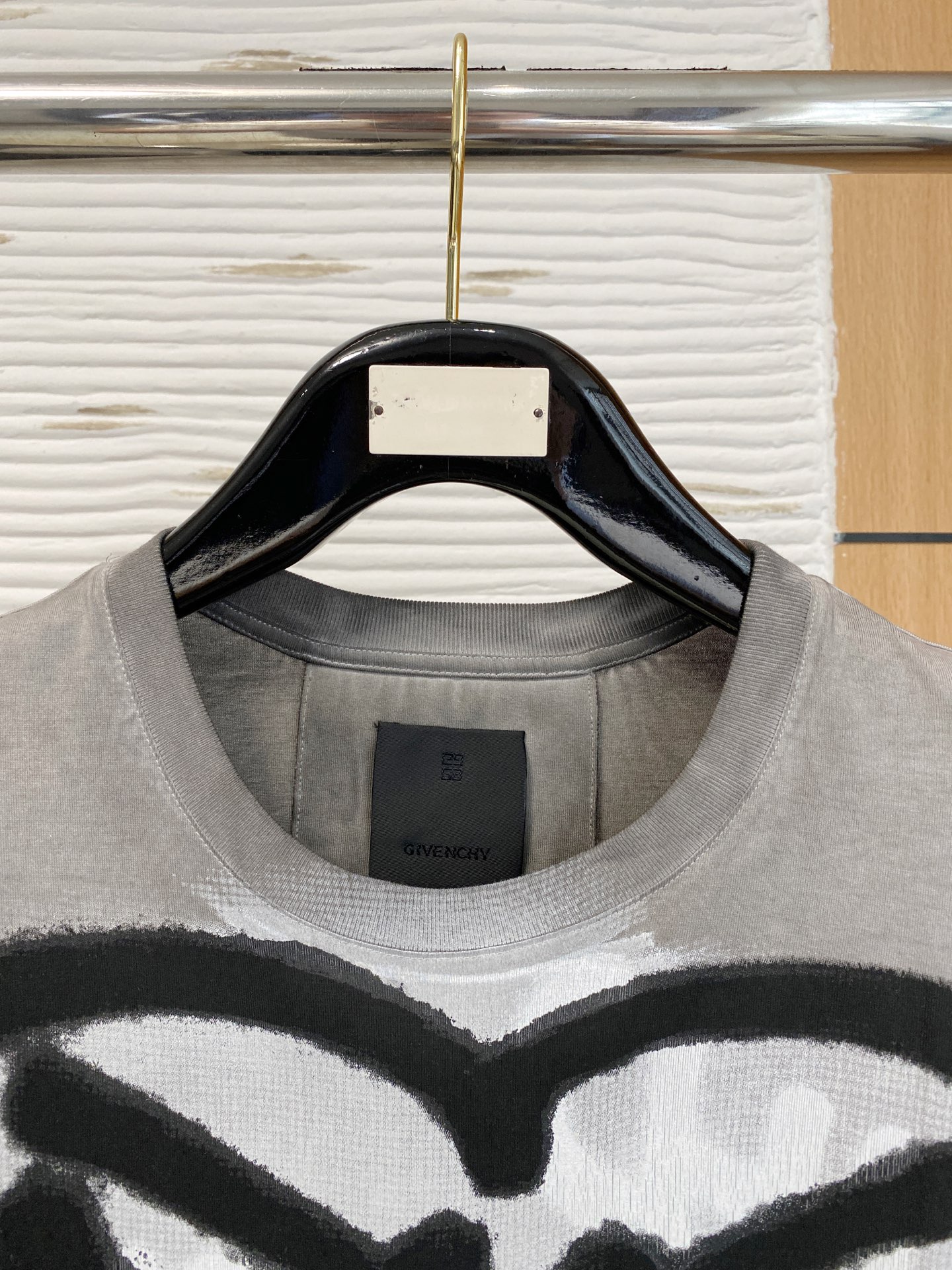 P纪梵希25ss【新品】💐纸盒包装！圆领短袖T恤11对版面料毛圈高克重百分百纯棉 提前做过预缩水1×1双