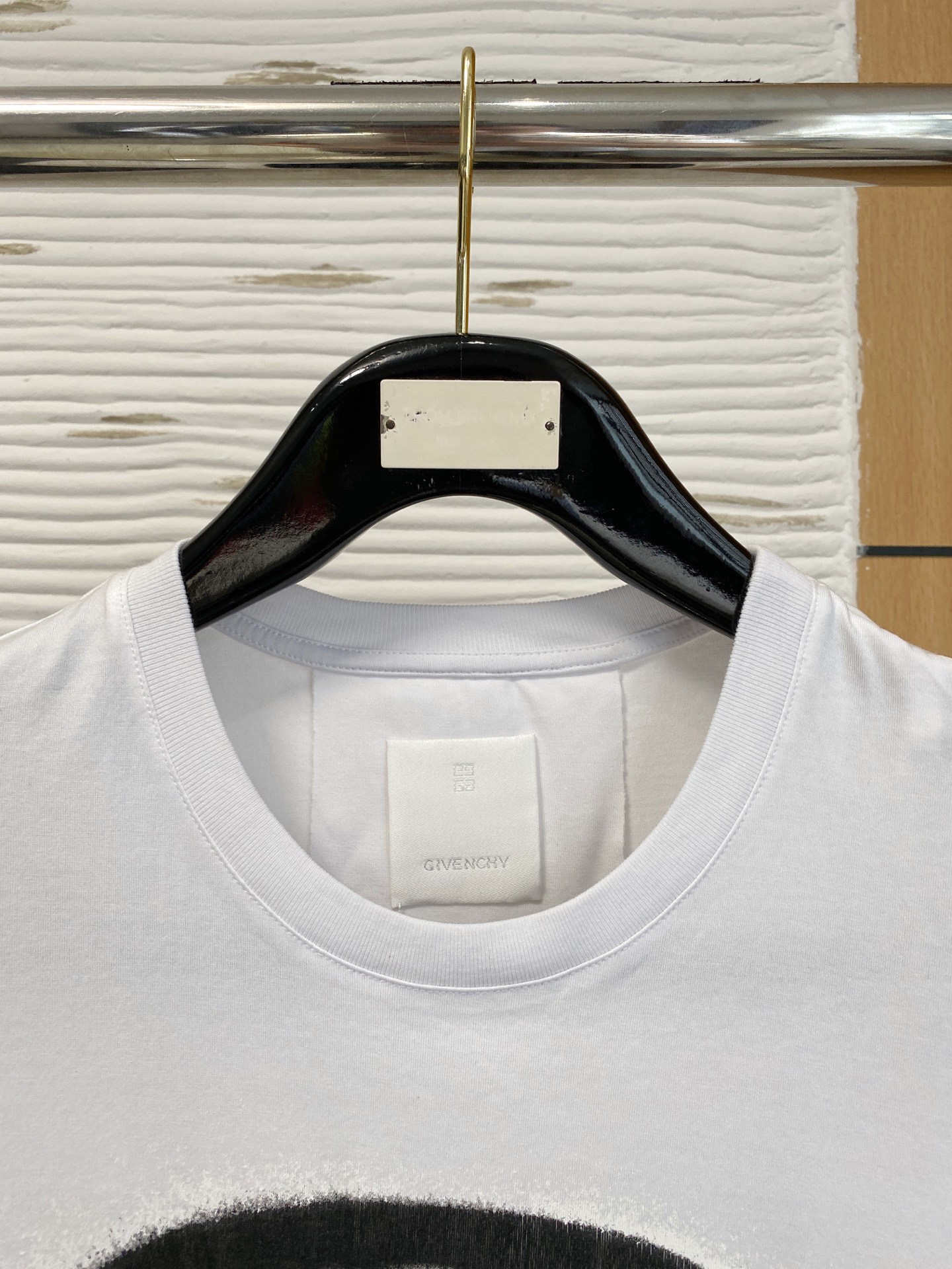 P纪梵希25ss【新品】💐纸盒包装！圆领短袖T恤11对版面料毛圈高克重百分百纯棉 提前做过预缩水1×1双