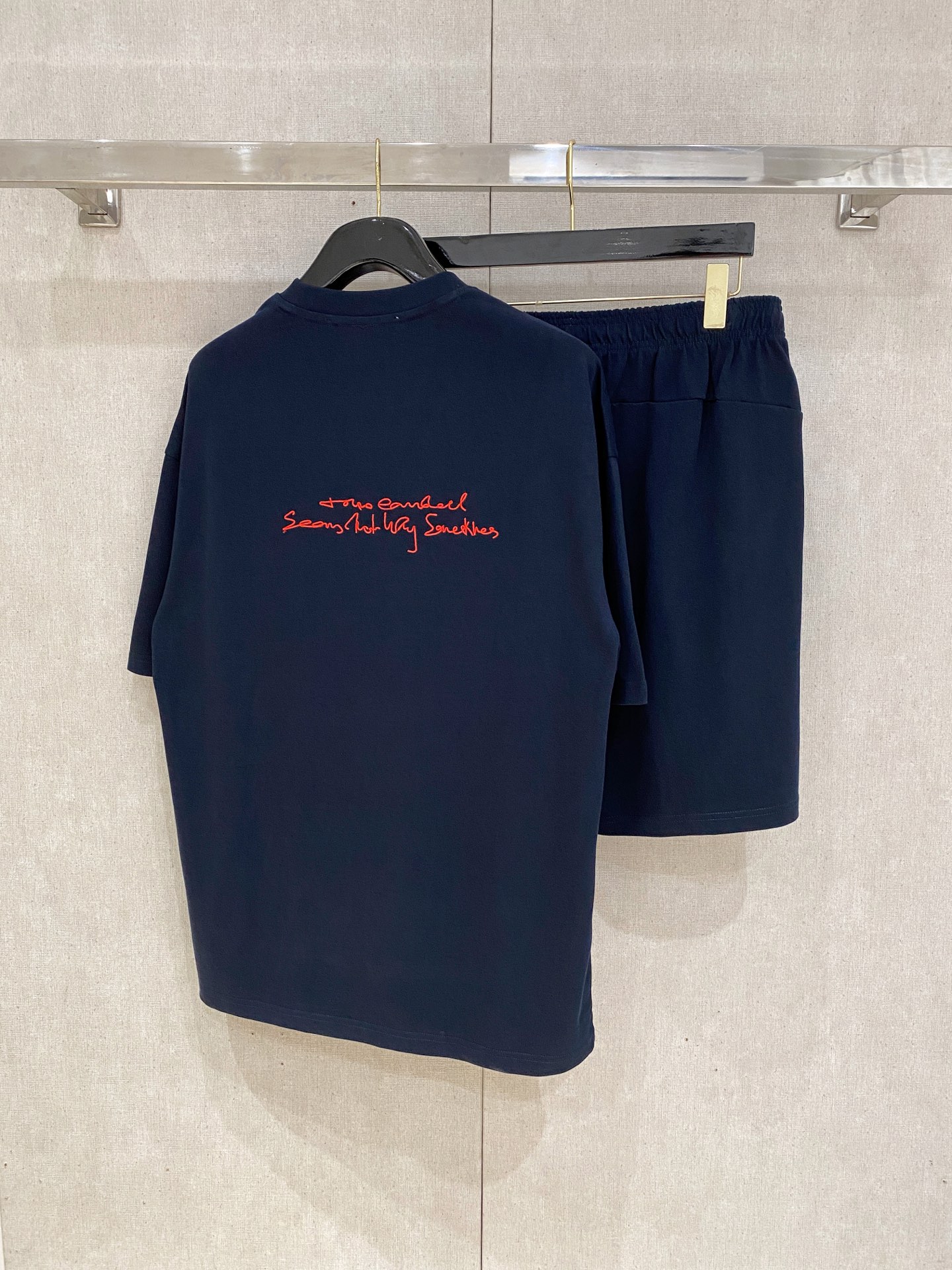 Givenchy Heavyweight Embroidered Cotton Tee & Shorts Set - Unisex Style 10 i1748358394300 9120 0 8