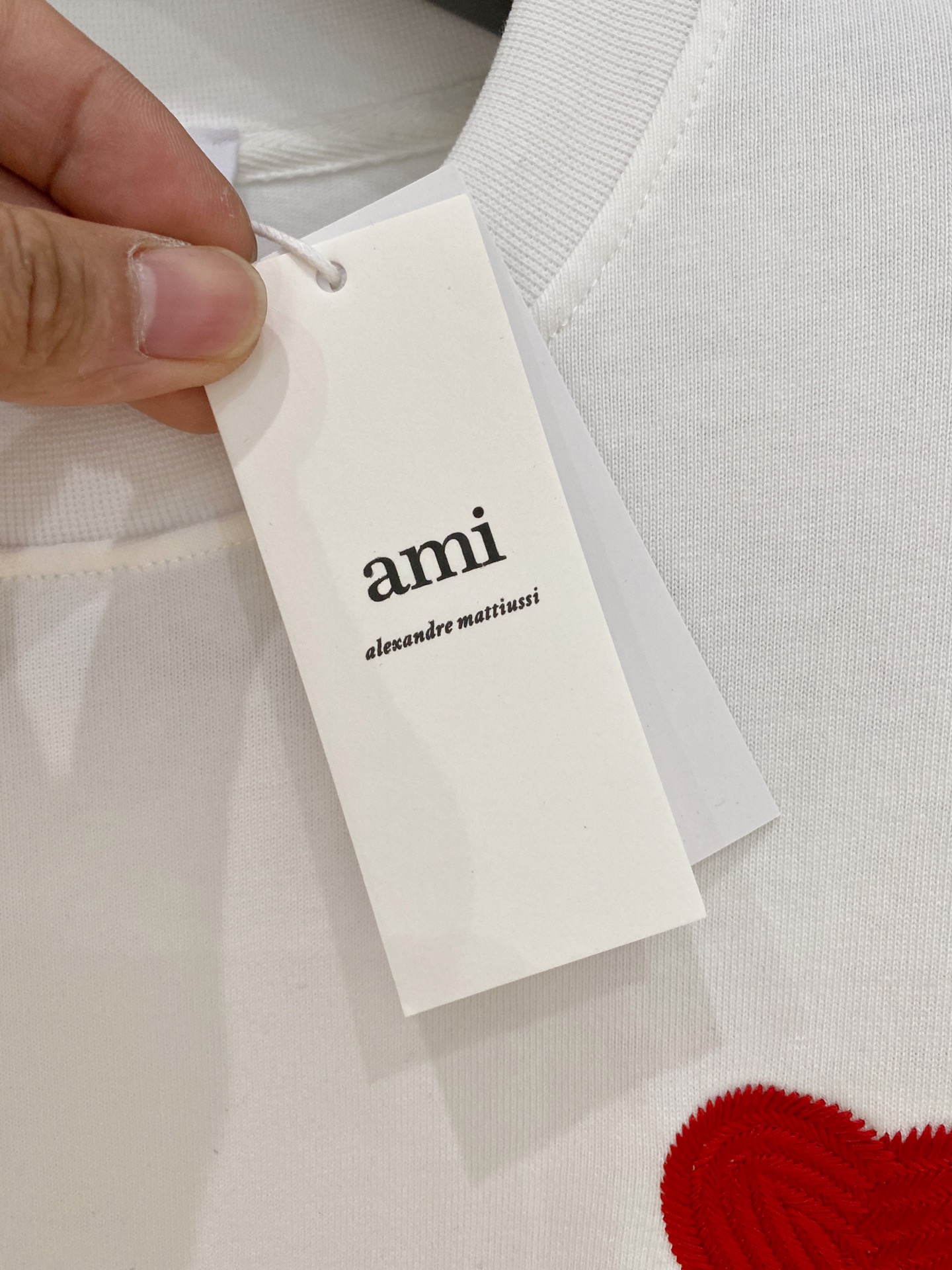 Ami Alexandre Mattiussi Heavyweight Cotton Tee & Shorts Set - Unisex 4 i1748358577530 2618 0 2