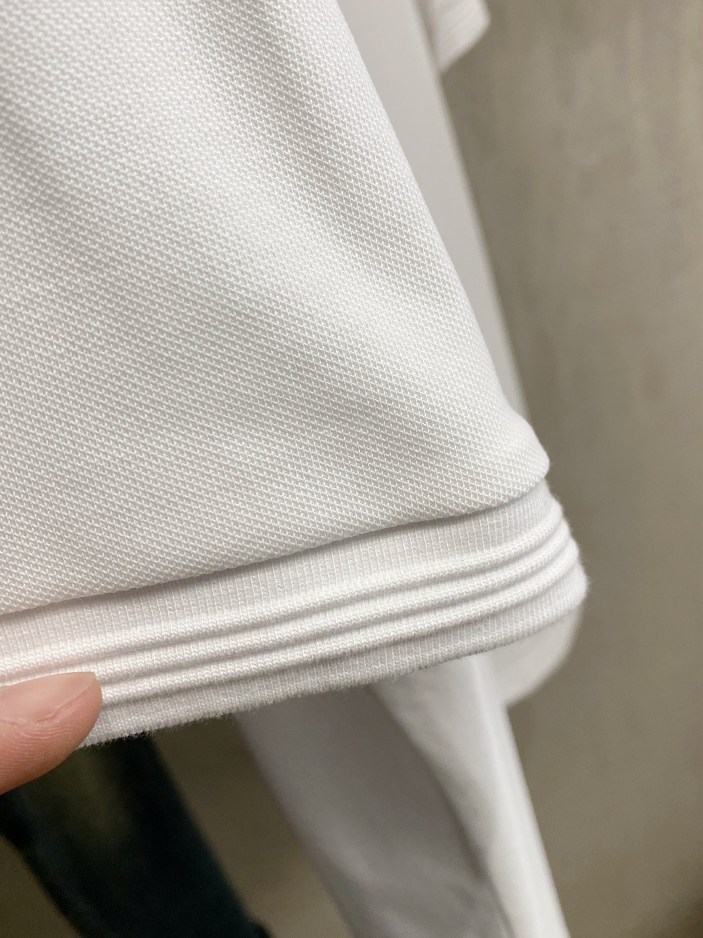 PLV25SS新款春夏短袖翻领T恤Polo，最高版本客供定制高端朱地面料简单时尚款，拼色螺纹超级好看！经