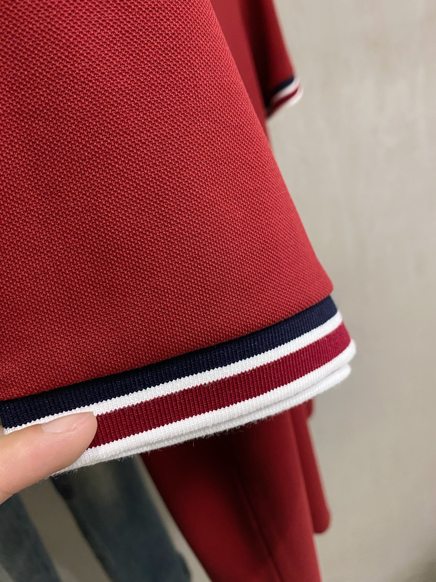 PTB 25SS新款春夏短袖翻领T恤Polo，最高版本客供定制高端朱地面料简单时尚款，拼色螺纹超级好看！