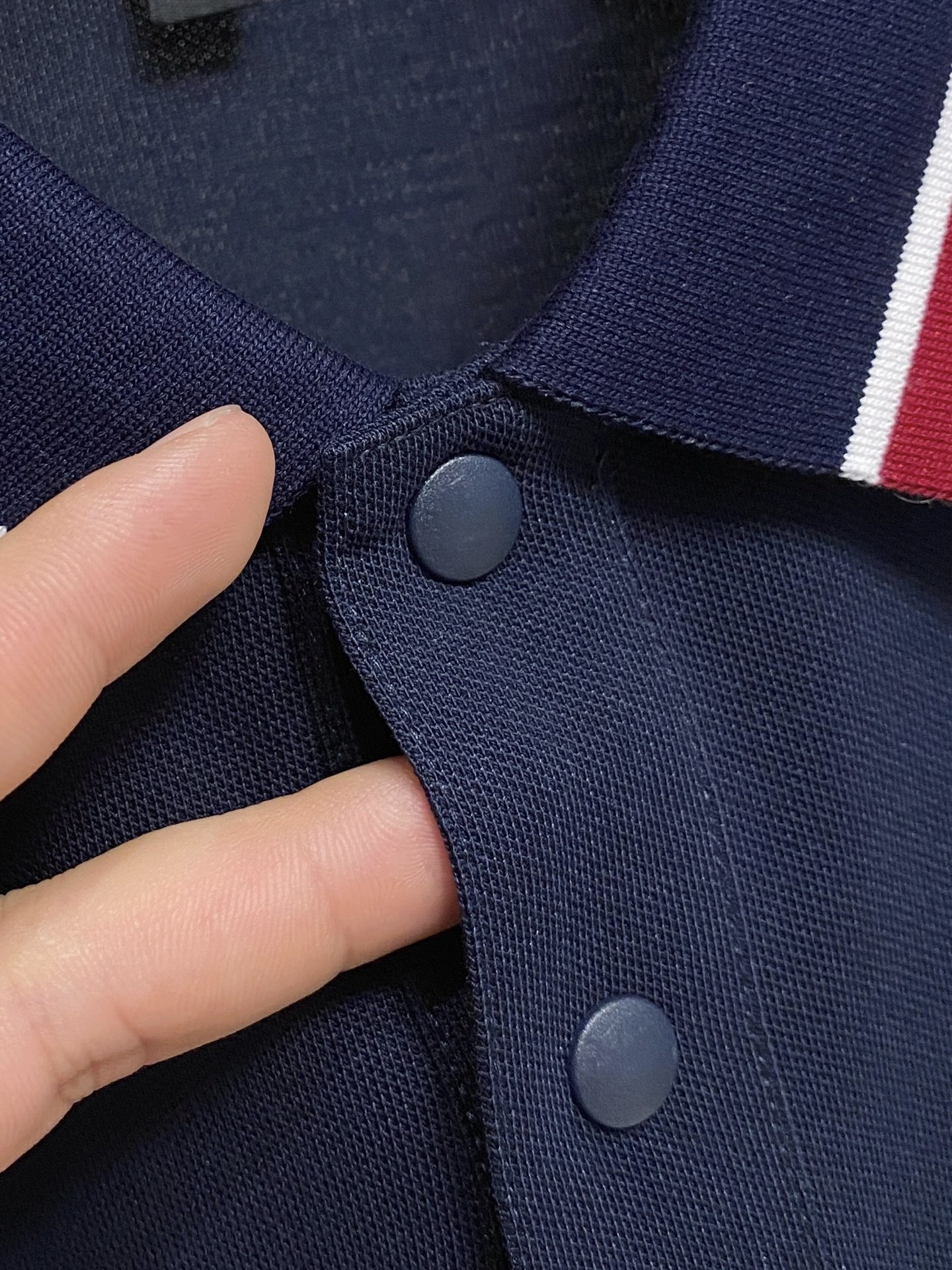 PTB 25SS新款春夏短袖翻领T恤Polo，最高版本客供定制高端朱地面料简单时尚款，拼色螺纹超级好看！