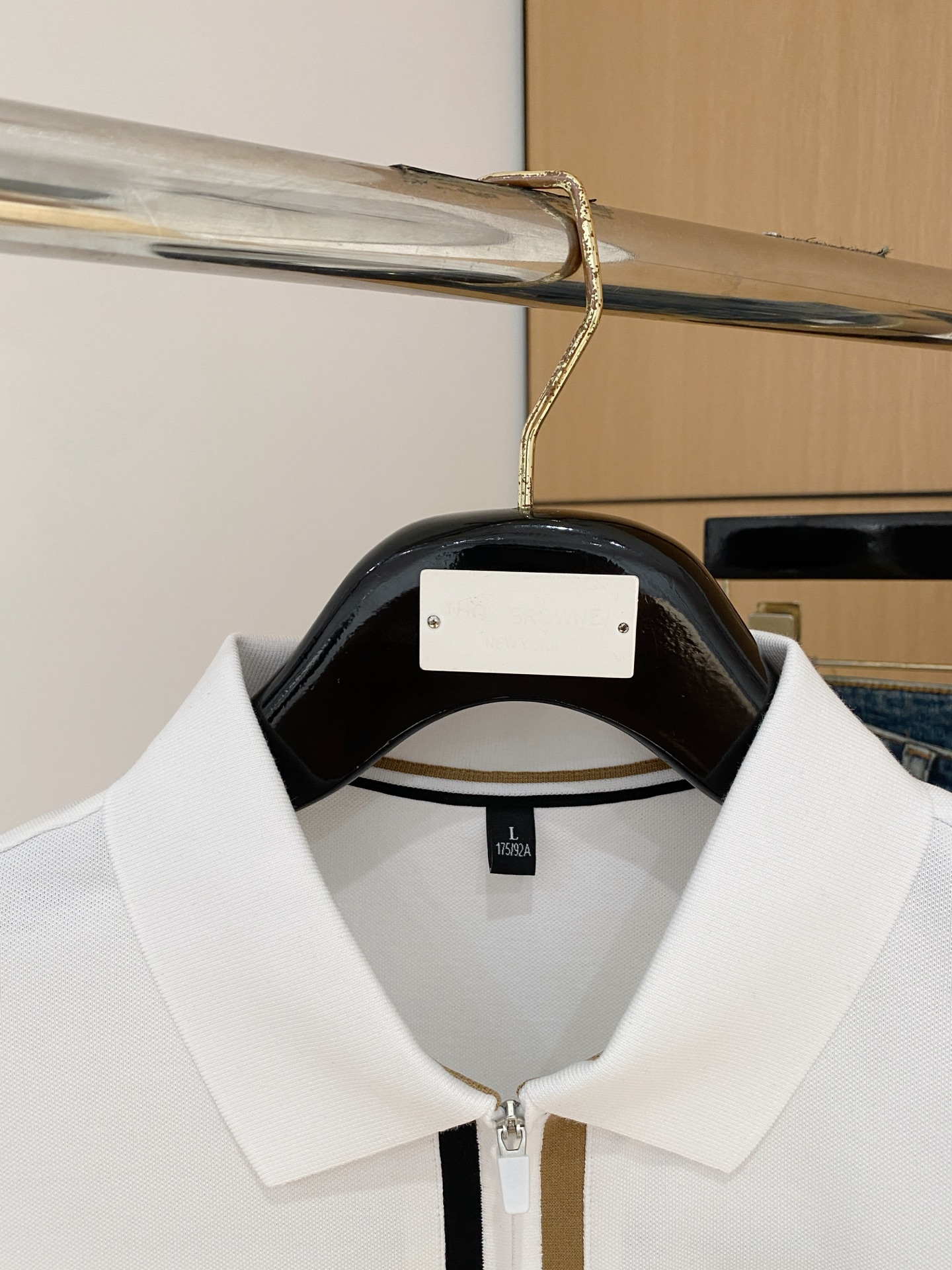 P罗意威25SS新款春夏短袖翻领T恤Polo，最高版本客供定制高端朱地面料简单时尚款，拼色螺纹超级好看！