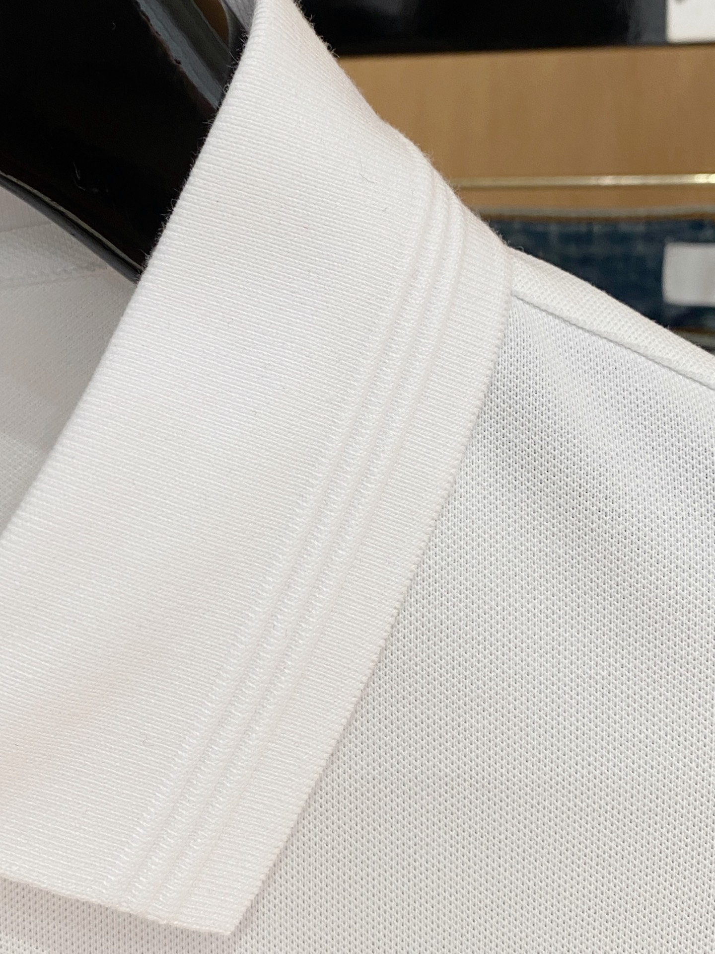 PLV 25SS新款春夏短袖翻领T恤Polo，最高版本客供定制高端朱地面料简单时尚款，拼色螺纹超级好看！