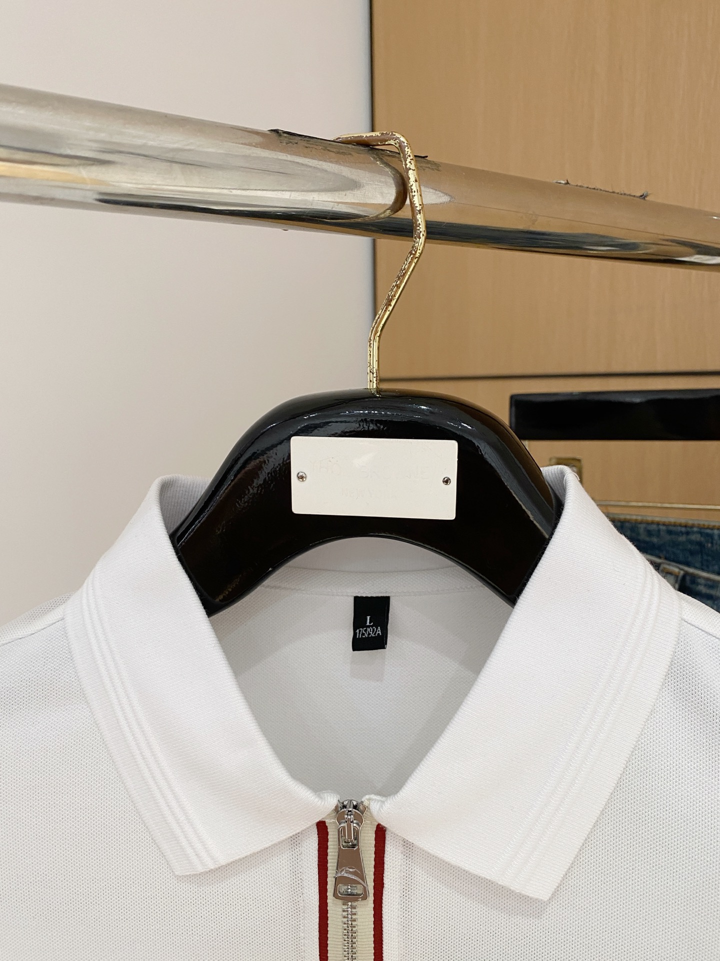 PLV 25SS新款春夏短袖翻领T恤Polo，最高版本客供定制高端朱地面料简单时尚款，拼色螺纹超级好看！